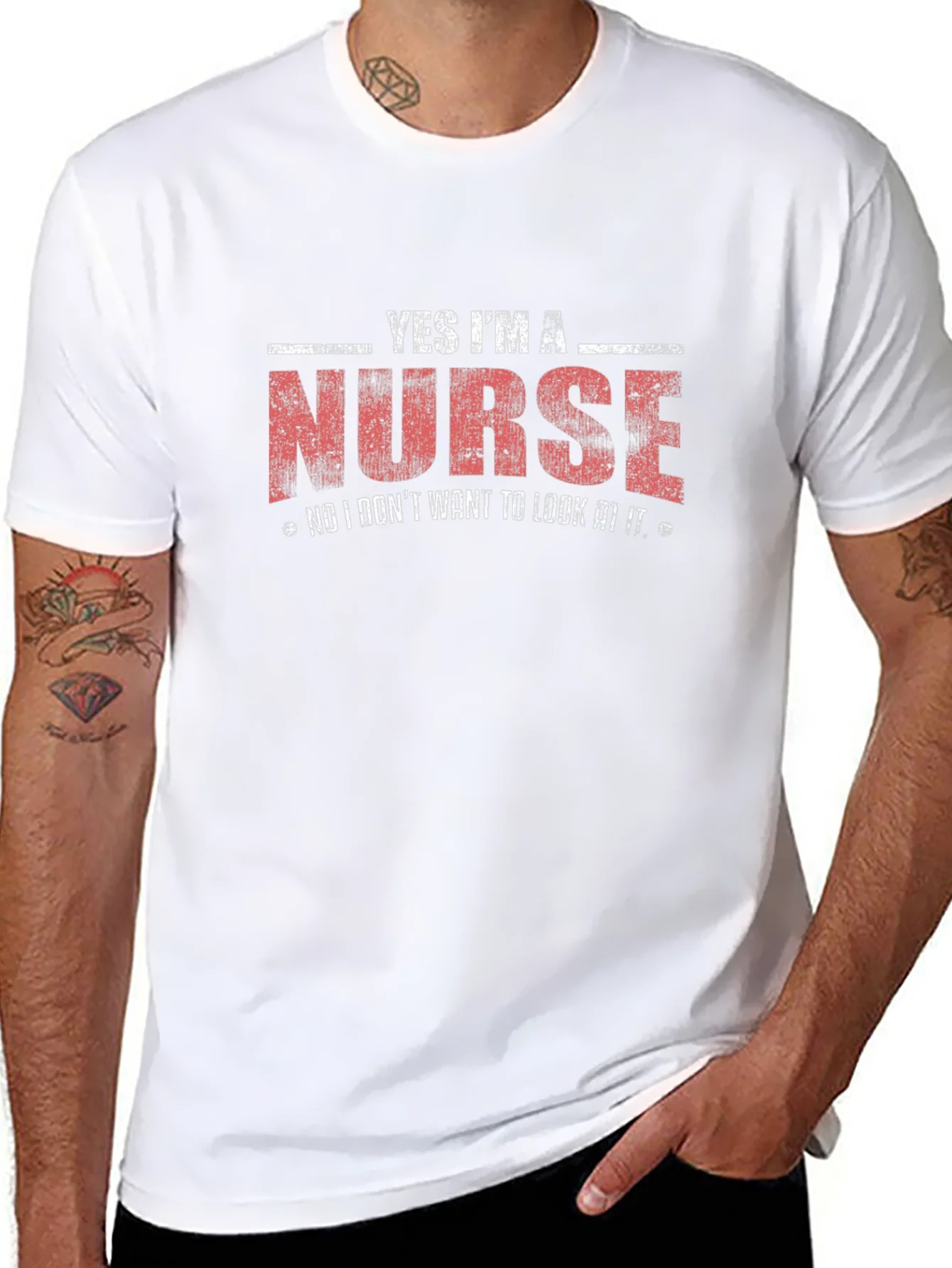 Yes Im a Nurse T-Shirt - Humorous Medical Apparel