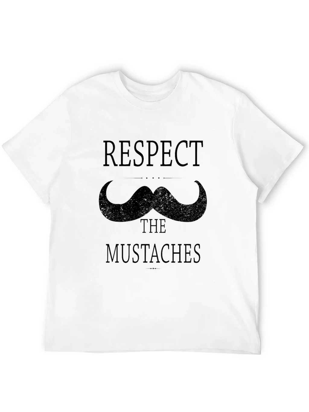 Respect the Mustaches Graphic Tee