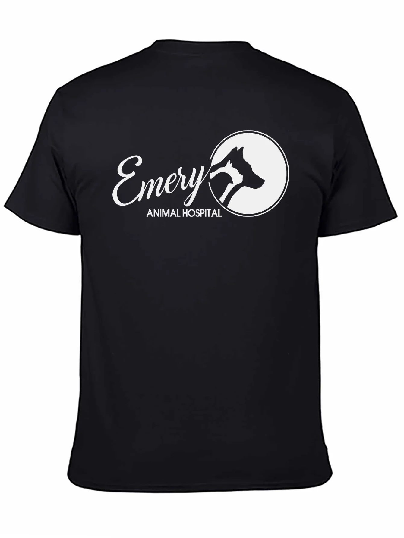 Emery Animal Hospital Black T-Shirt