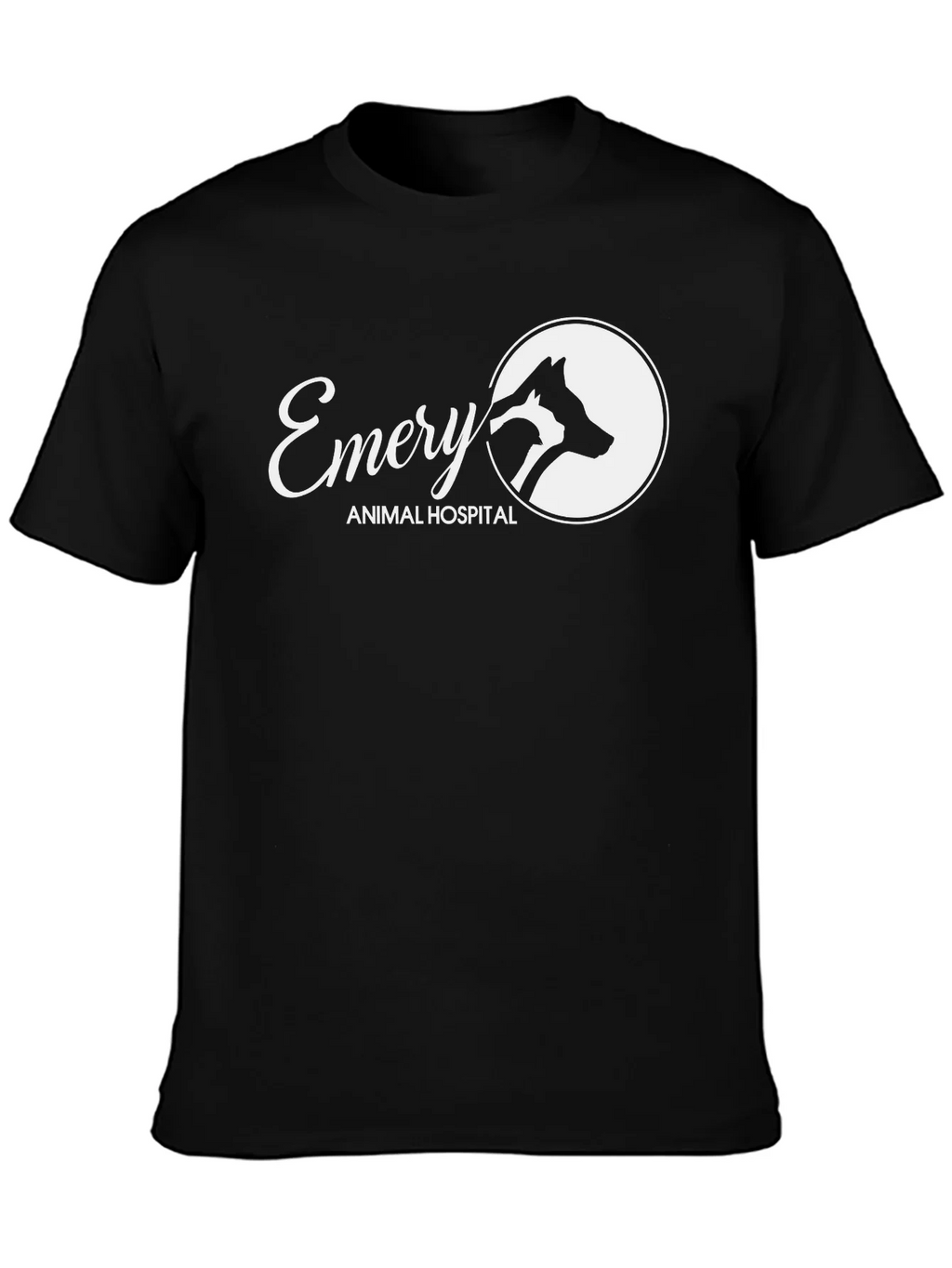 Emery Animal Hospital Black T-Shirt