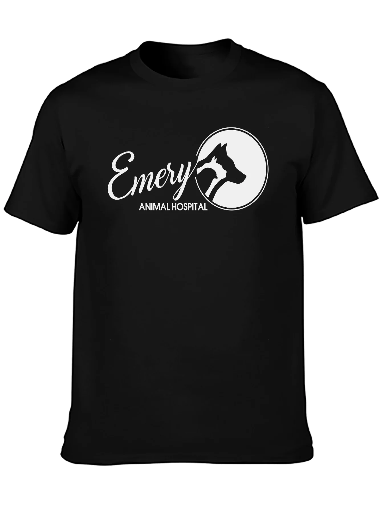 Emery Animal Hospital Black T-Shirt