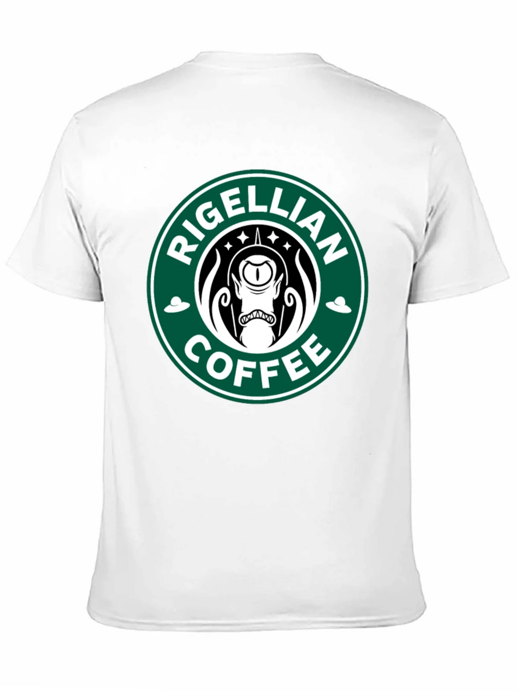 Rigellian Coffee T-Shirt - Alien Parody Tee