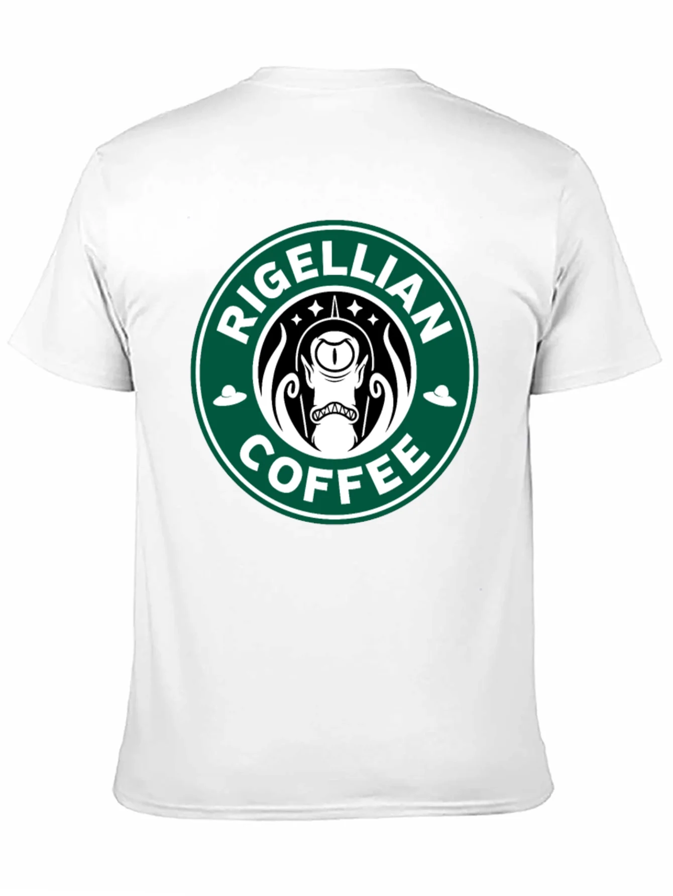 Rigellian Coffee T-Shirt - Alien Parody Tee