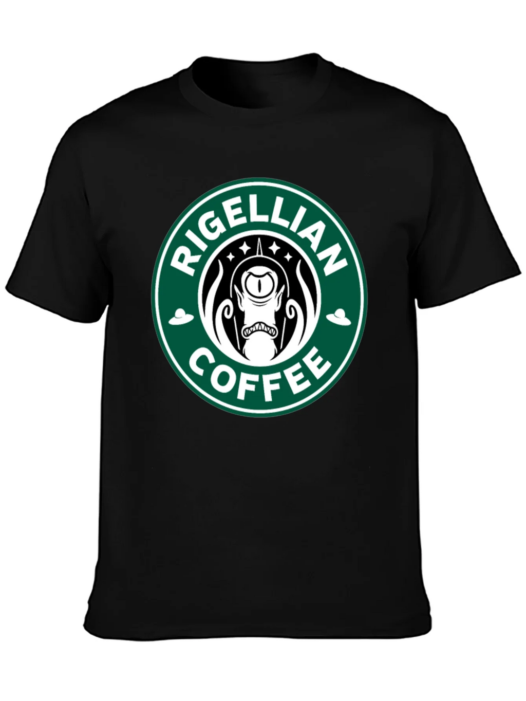 Rigellian Coffee T-Shirt - Alien Parody Tee