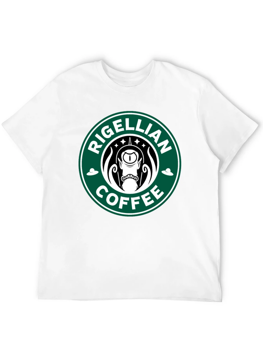 Rigellian Coffee T-Shirt - Alien Parody Tee