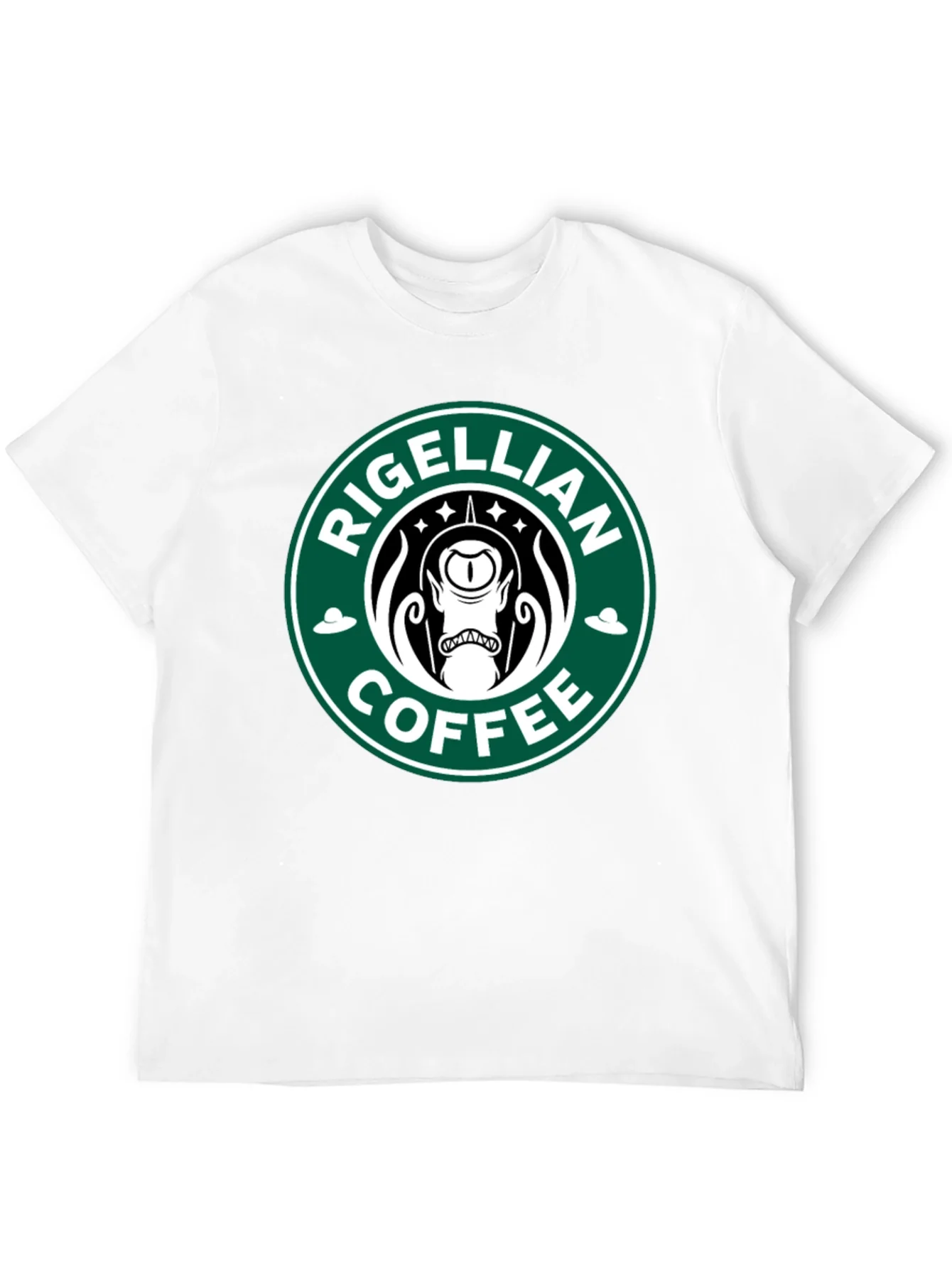 Rigellian Coffee T-Shirt - Alien Parody Tee