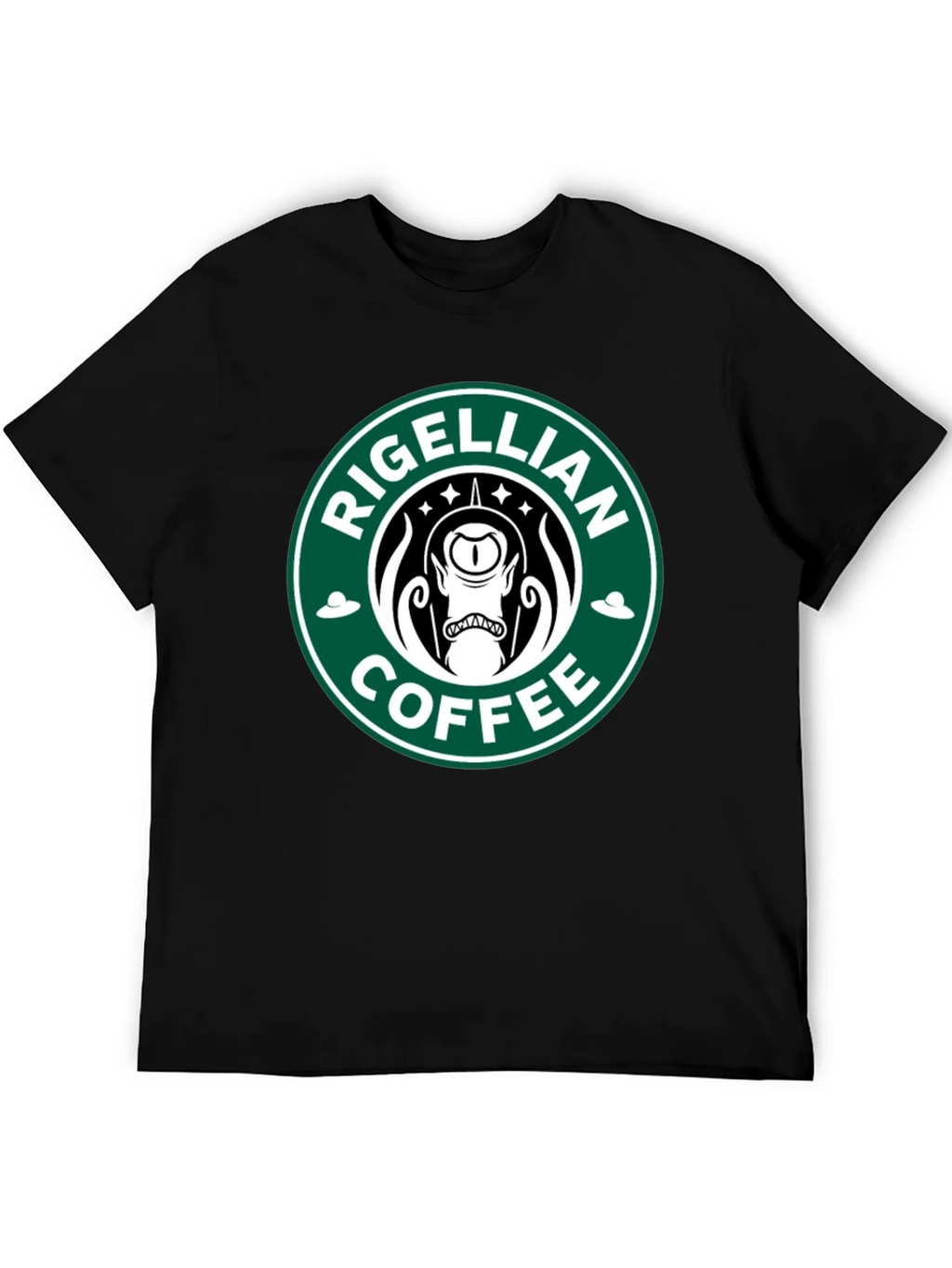 Rigellian Coffee T-Shirt - Alien Parody Tee