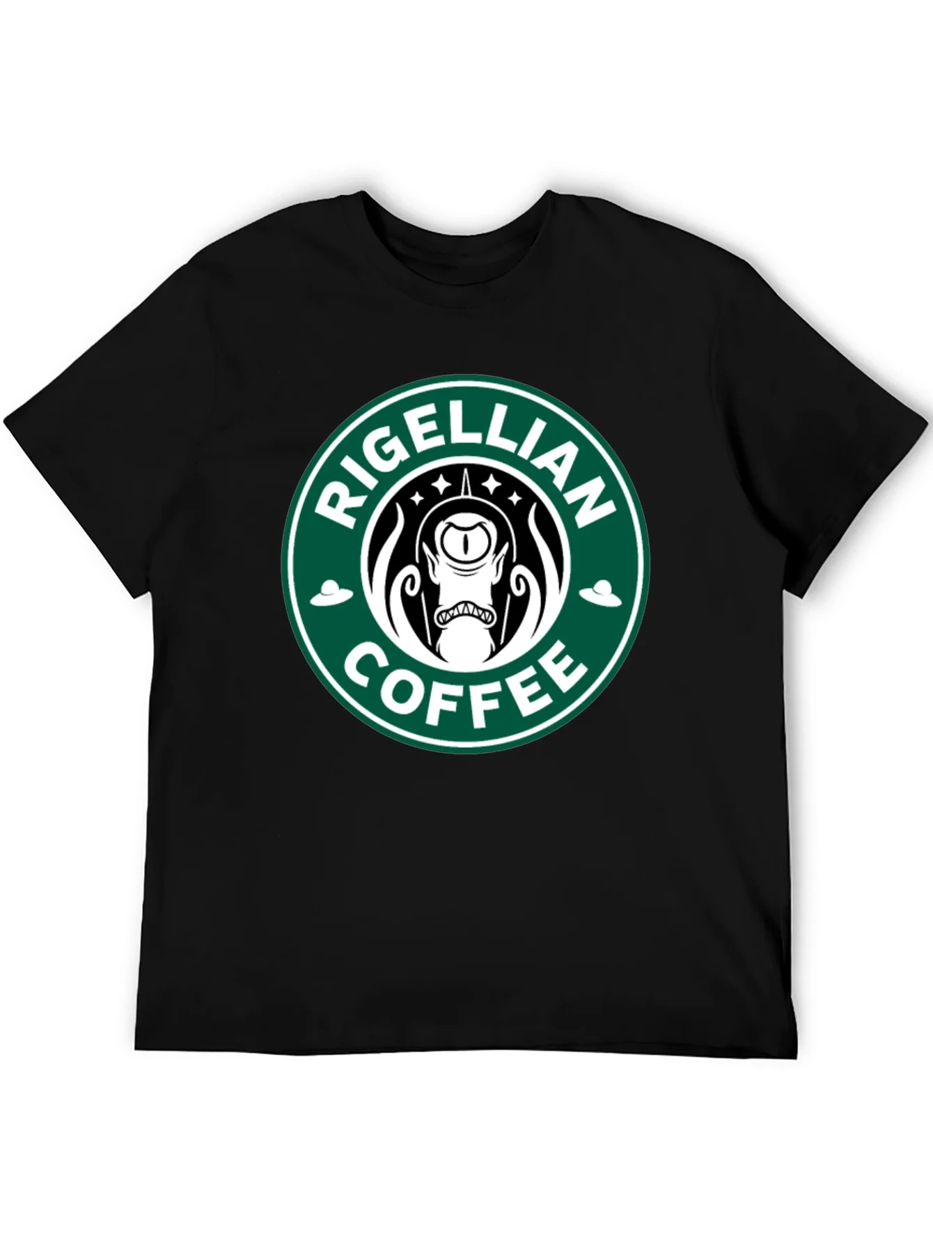 Rigellian Coffee T-Shirt - Alien Parody Tee