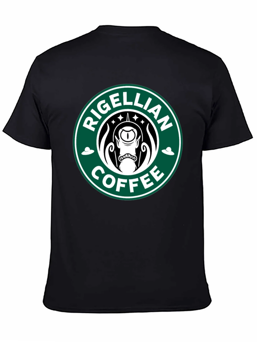 Rigellian Coffee T-Shirt - Alien Parody Tee