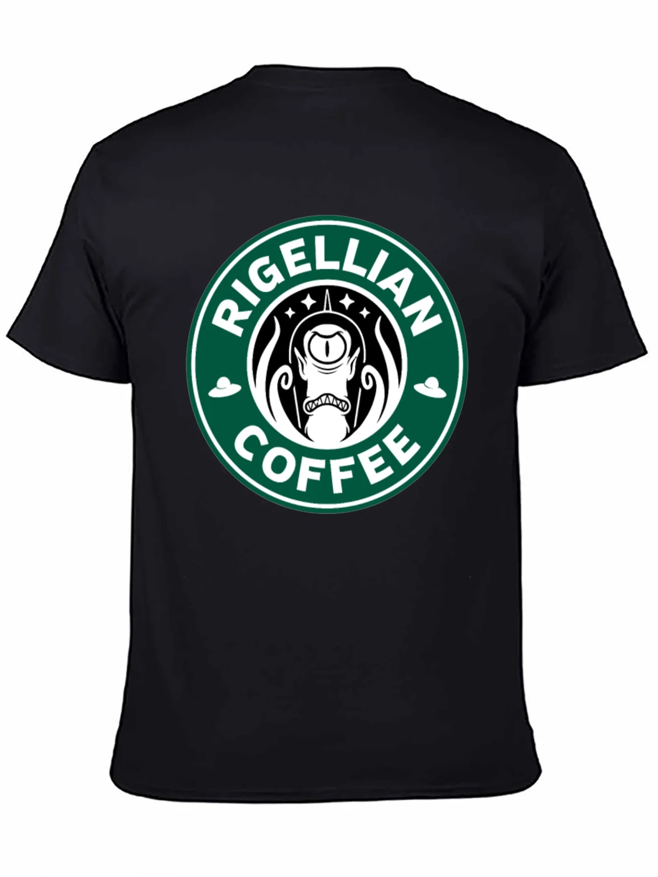 Rigellian Coffee T-Shirt - Alien Parody Tee