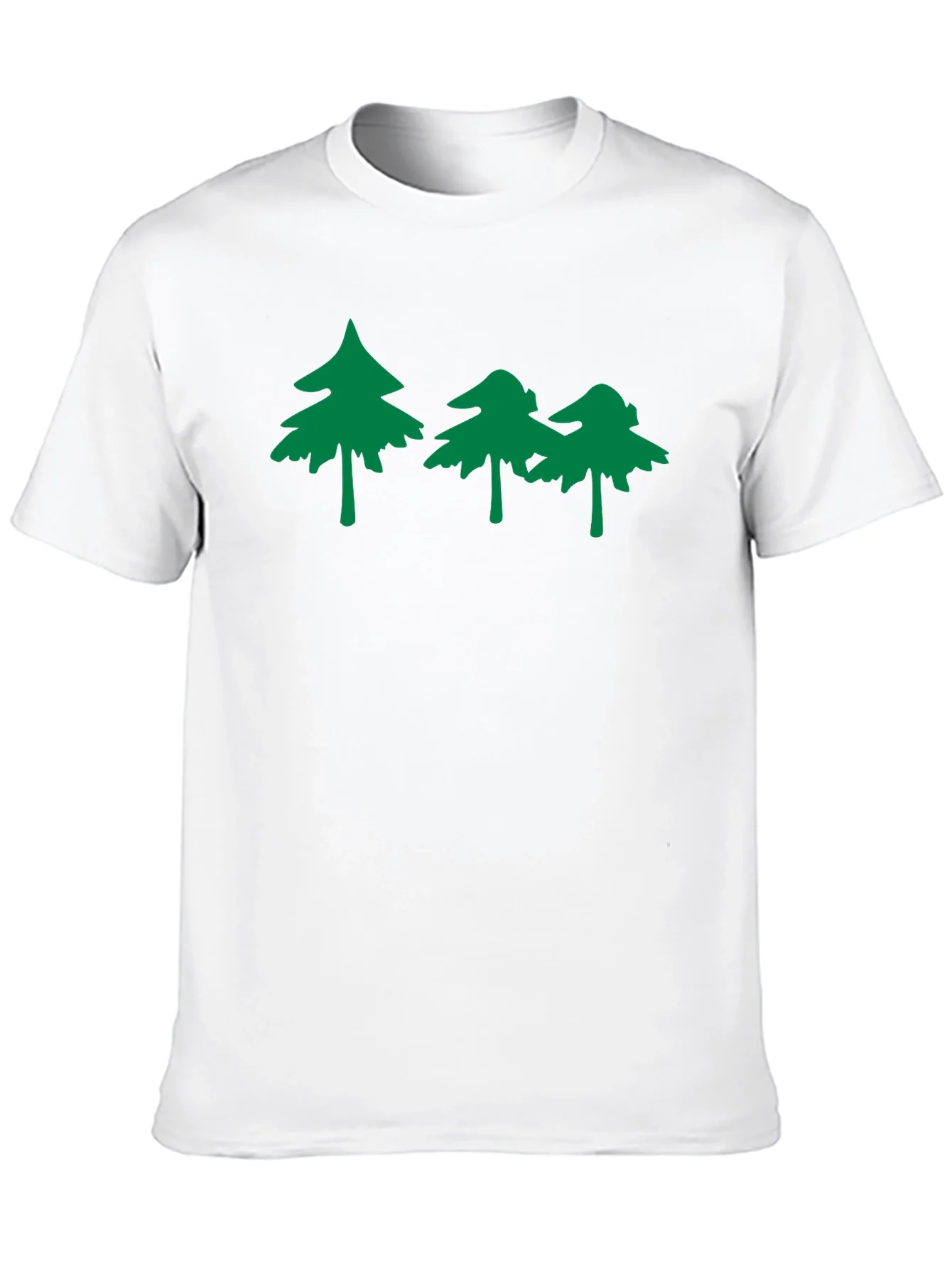 Nature Inspired Graphic Tee - Black