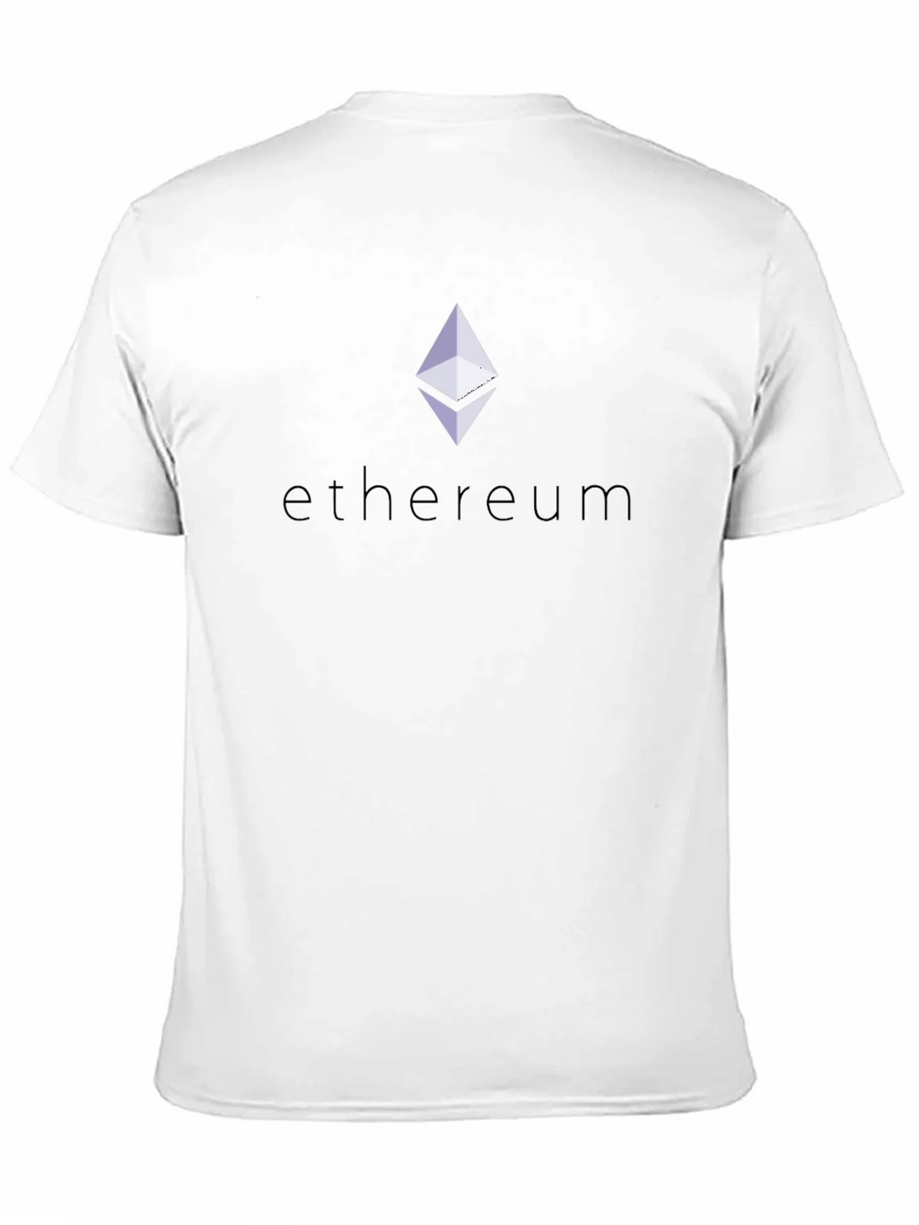 Ethereum Crypto Black T-Shirt - Modern Graphic Tee
