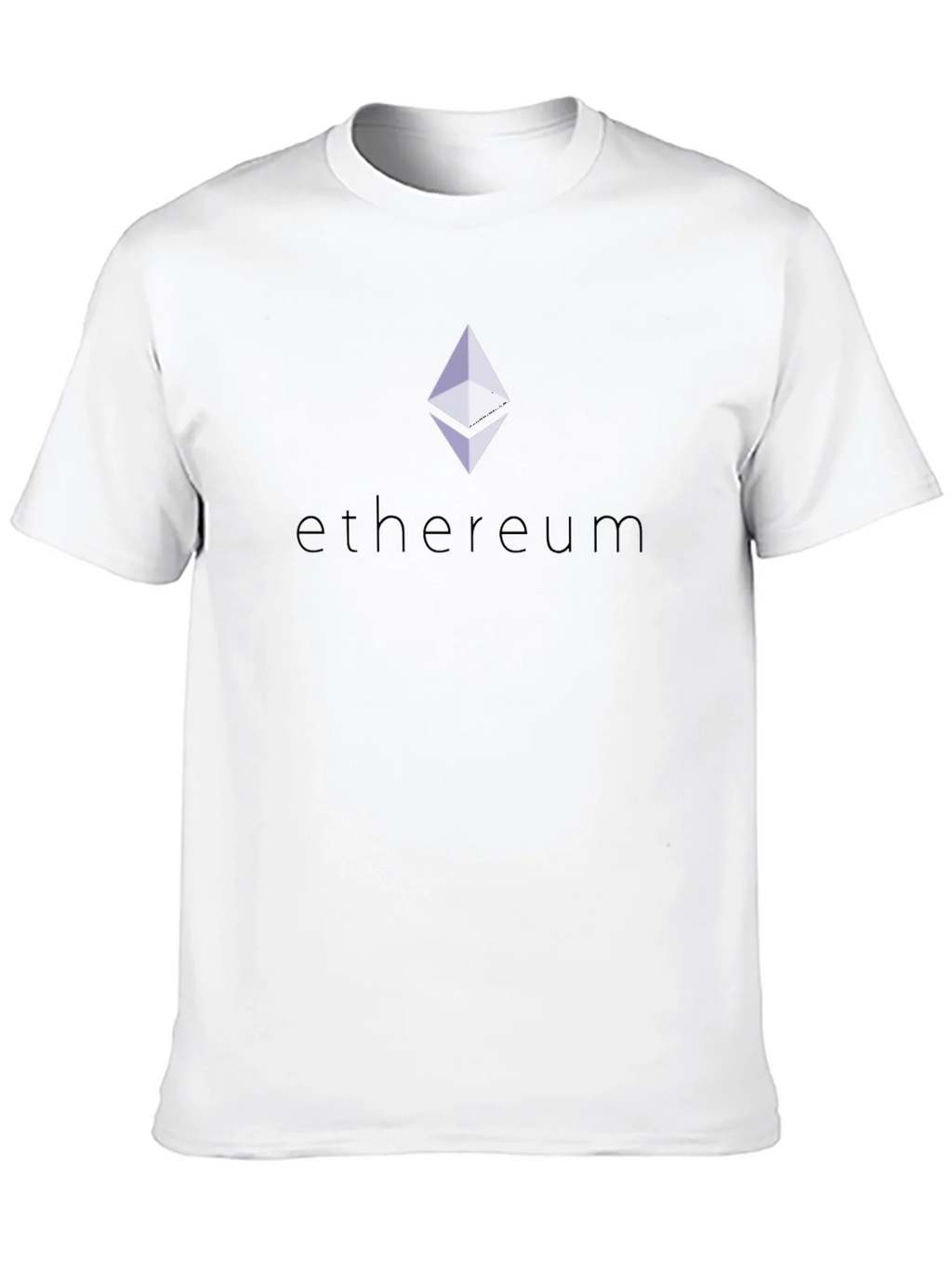 Ethereum Crypto Black T-Shirt - Modern Graphic Tee