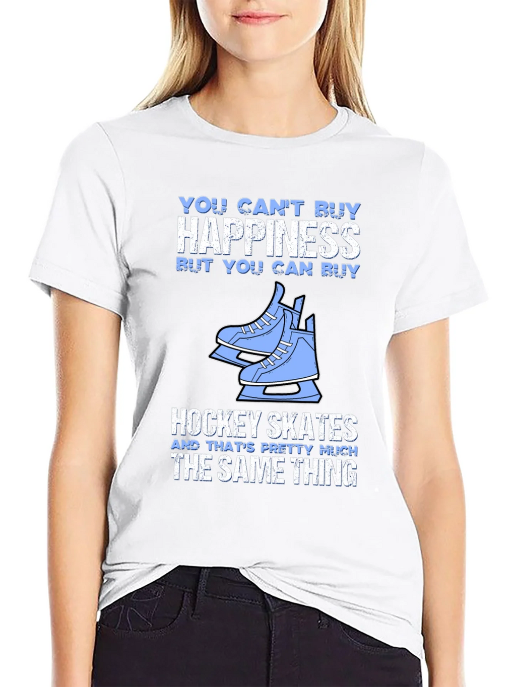 Hockey Skates Happiness T-Shirt