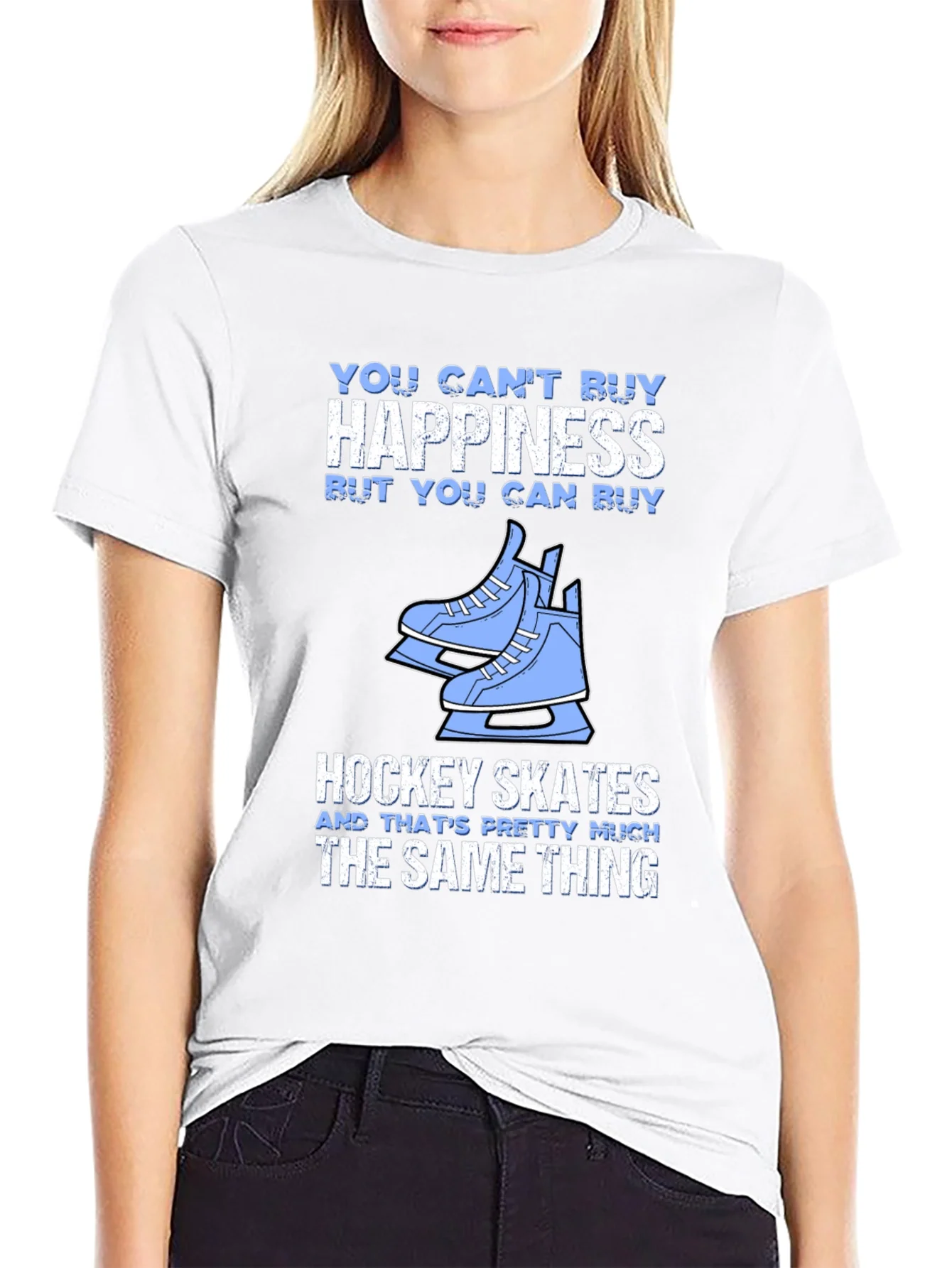 Hockey Skates Happiness T-Shirt