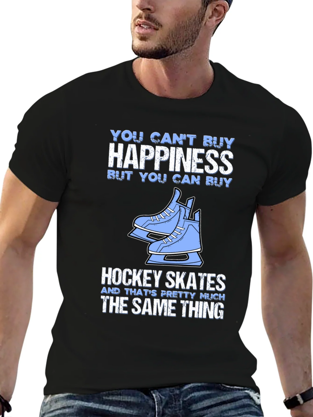 Hockey Skates Happiness T-Shirt