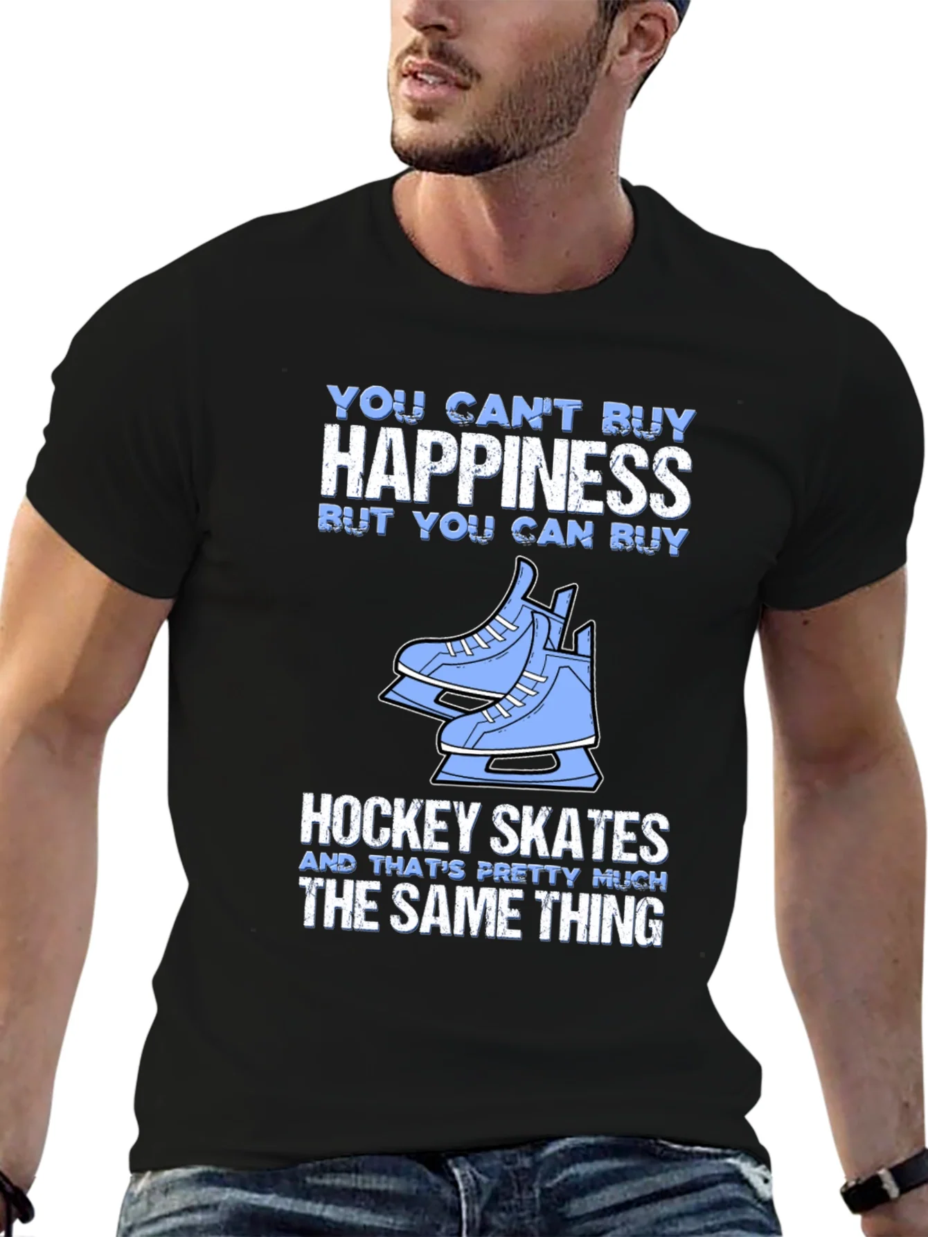 Hockey Skates Happiness T-Shirt