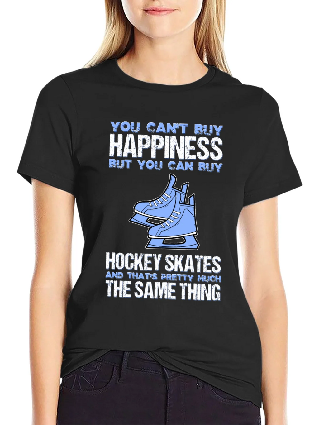 Hockey Skates Happiness T-Shirt