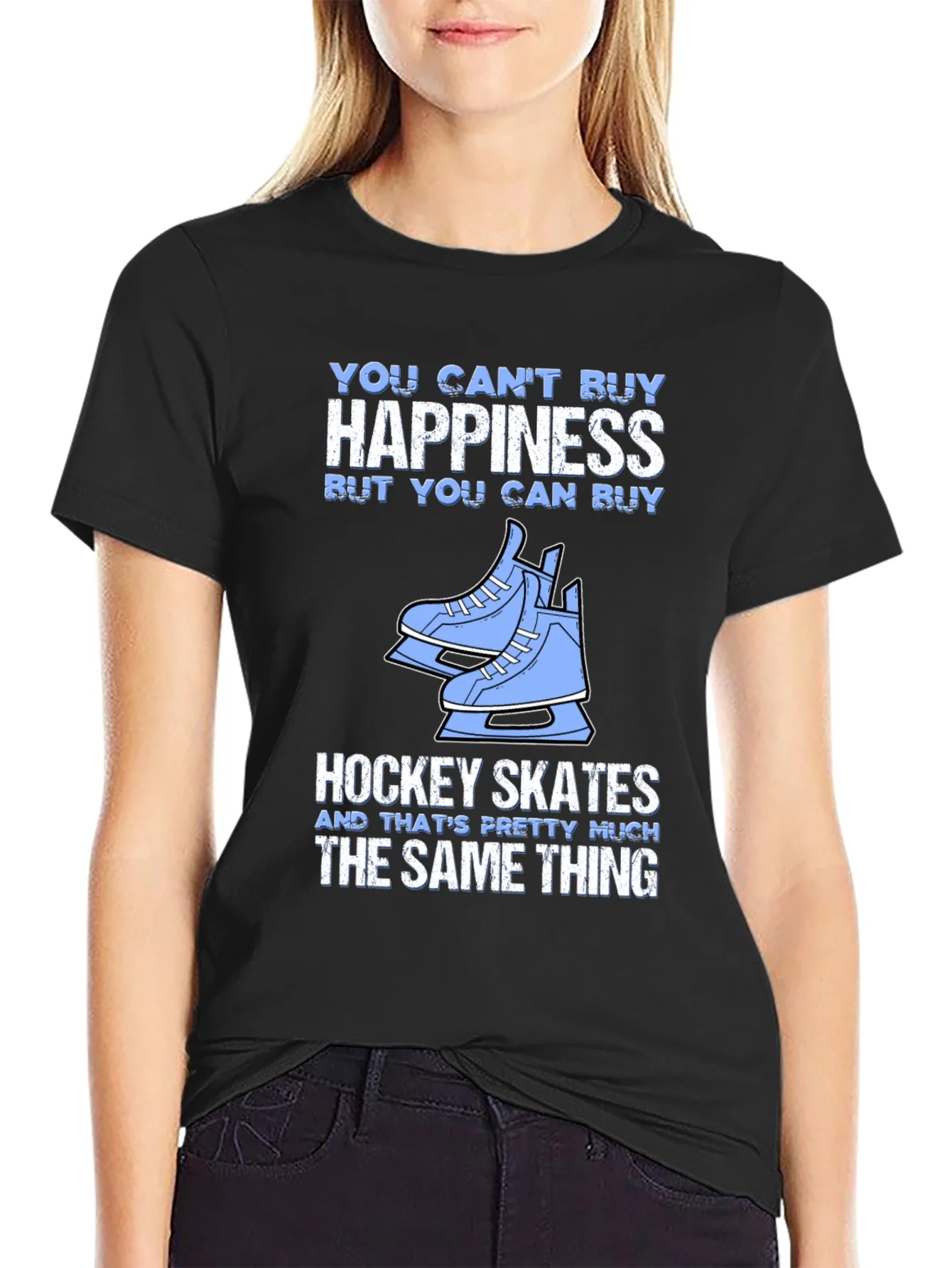 Hockey Skates Happiness T-Shirt