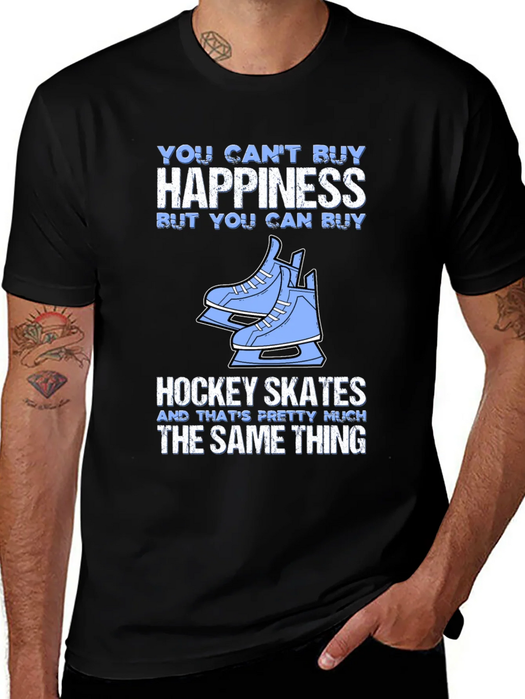 Hockey Skates Happiness T-Shirt