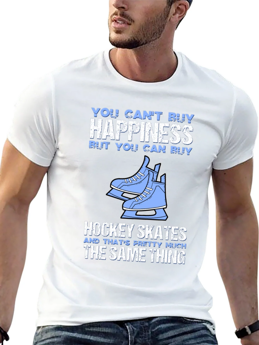 Hockey Skates Happiness T-Shirt