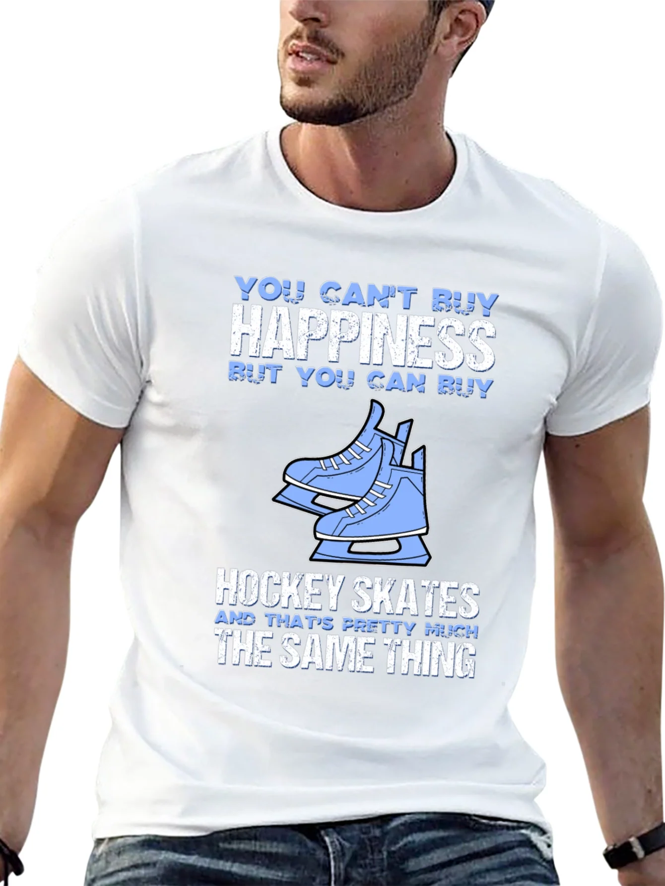 Hockey Skates Happiness T-Shirt