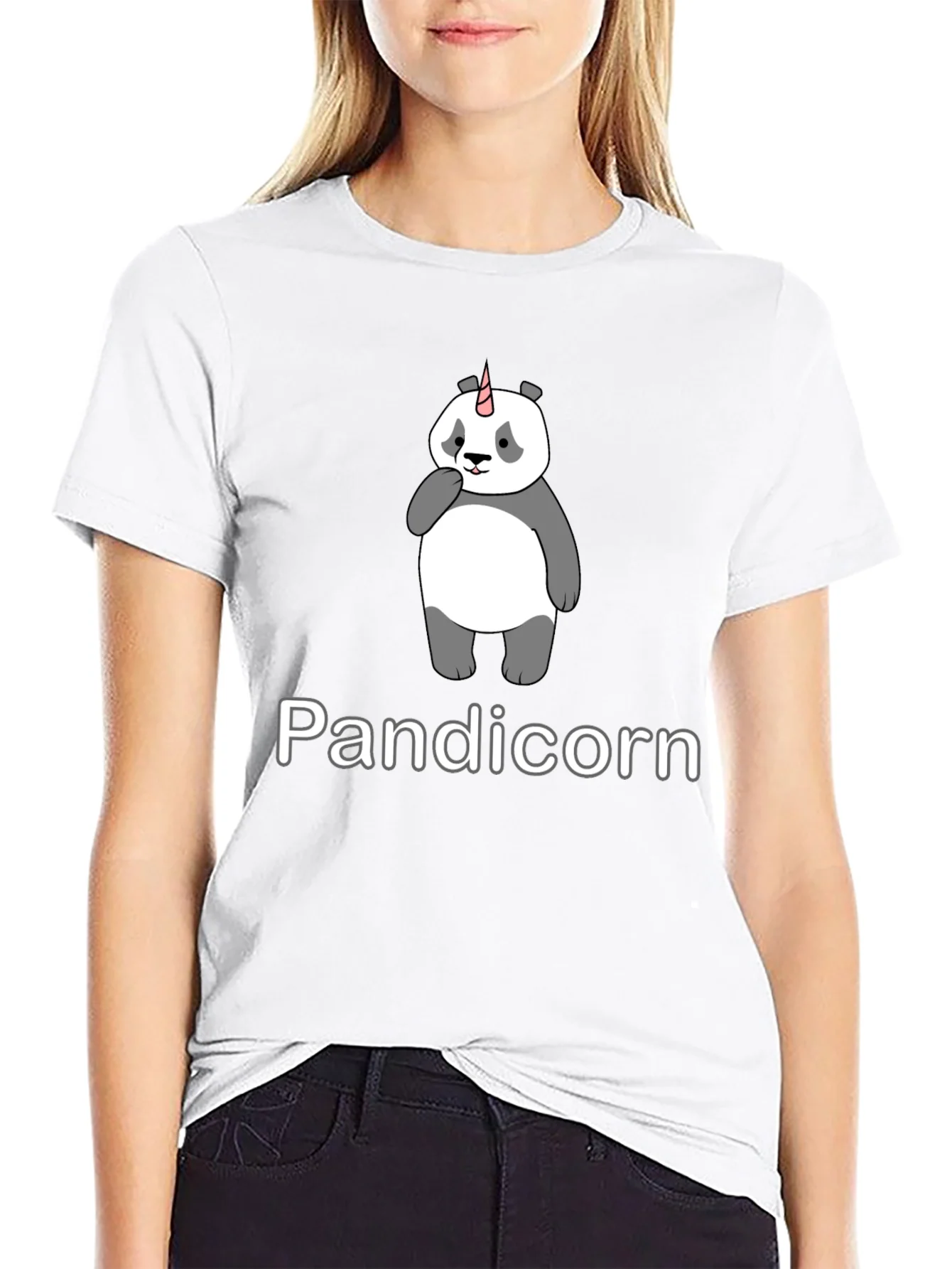 Pandicorn T-Shirt - Panda Unicorn Graphic Tee