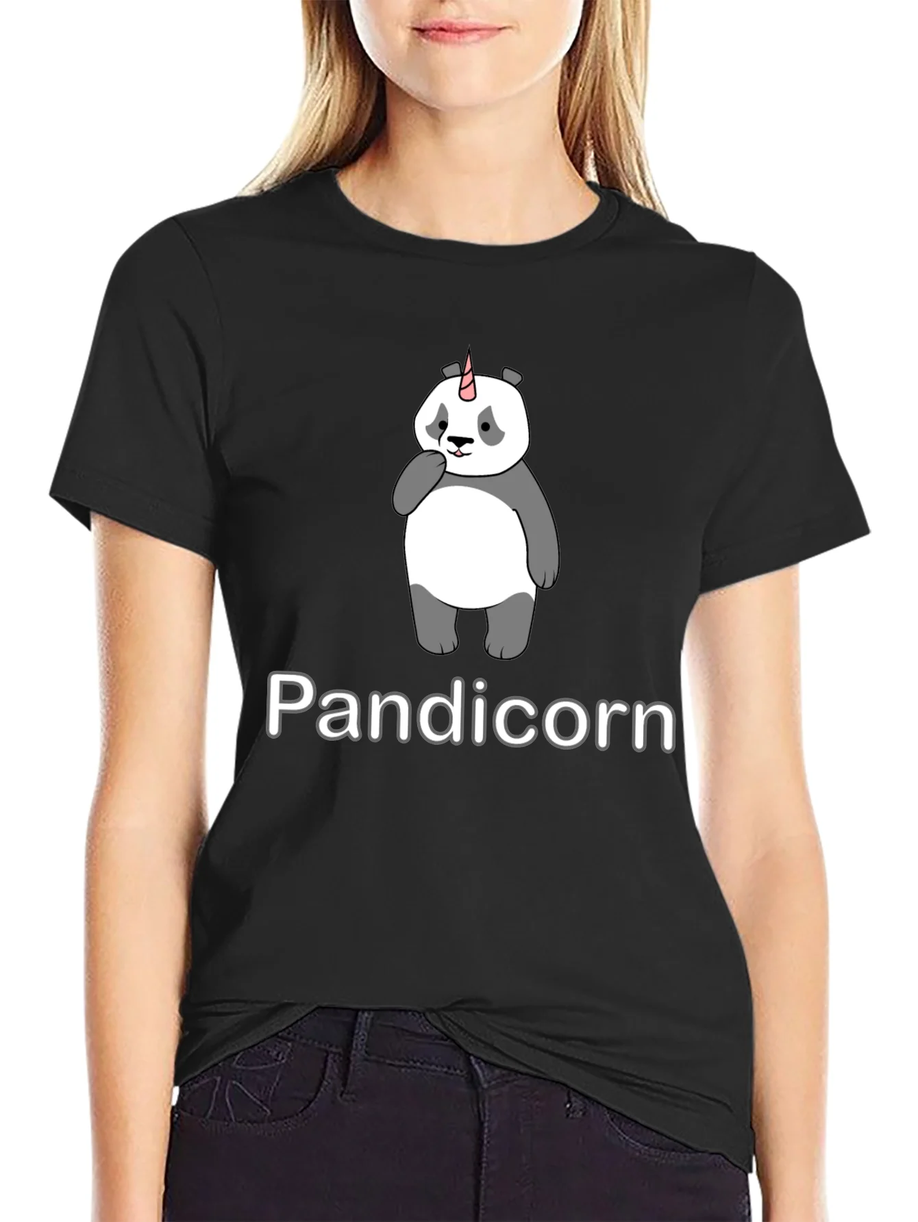 Pandicorn T-Shirt - Panda Unicorn Graphic Tee
