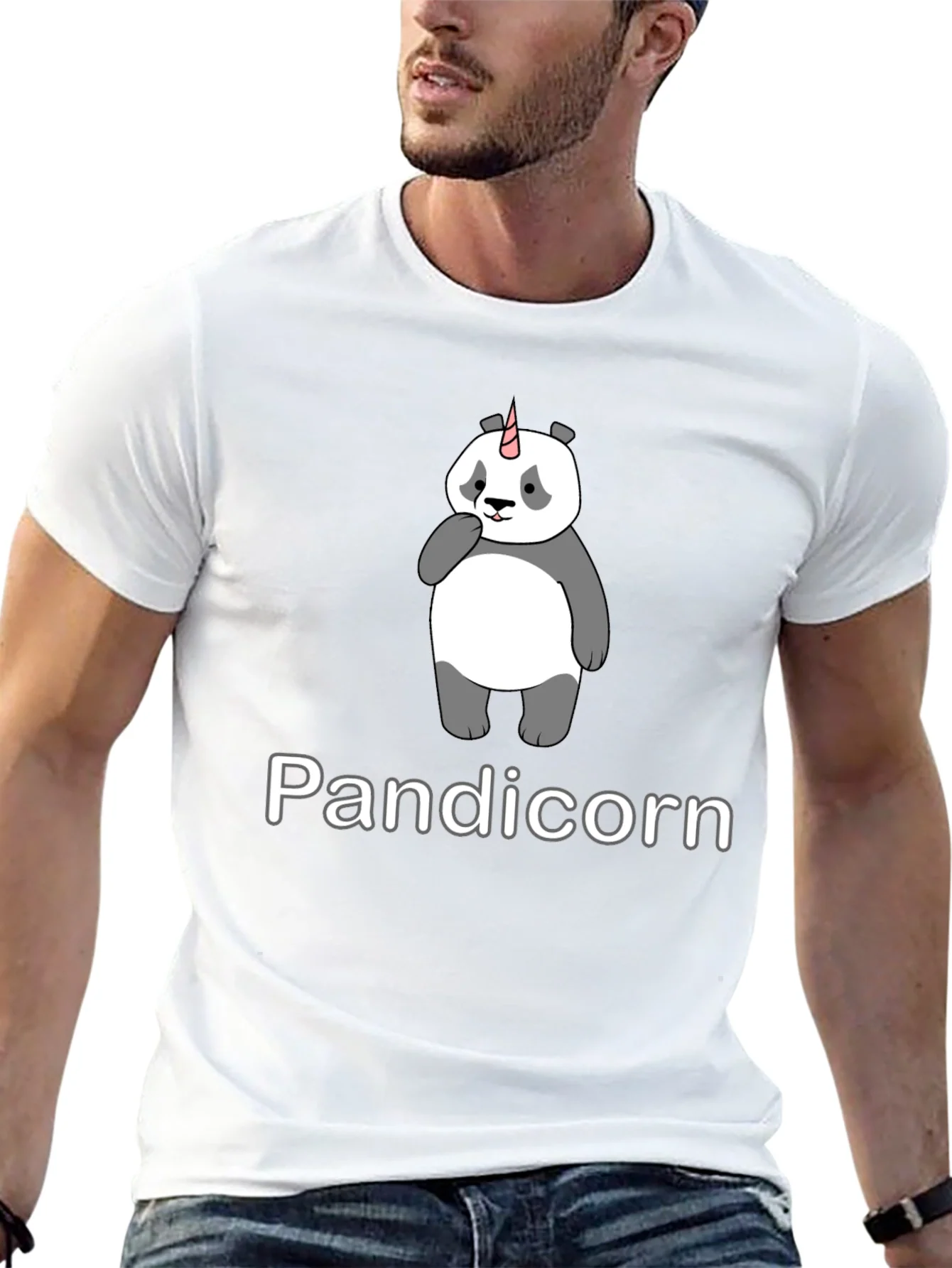 Pandicorn T-Shirt - Panda Unicorn Graphic Tee