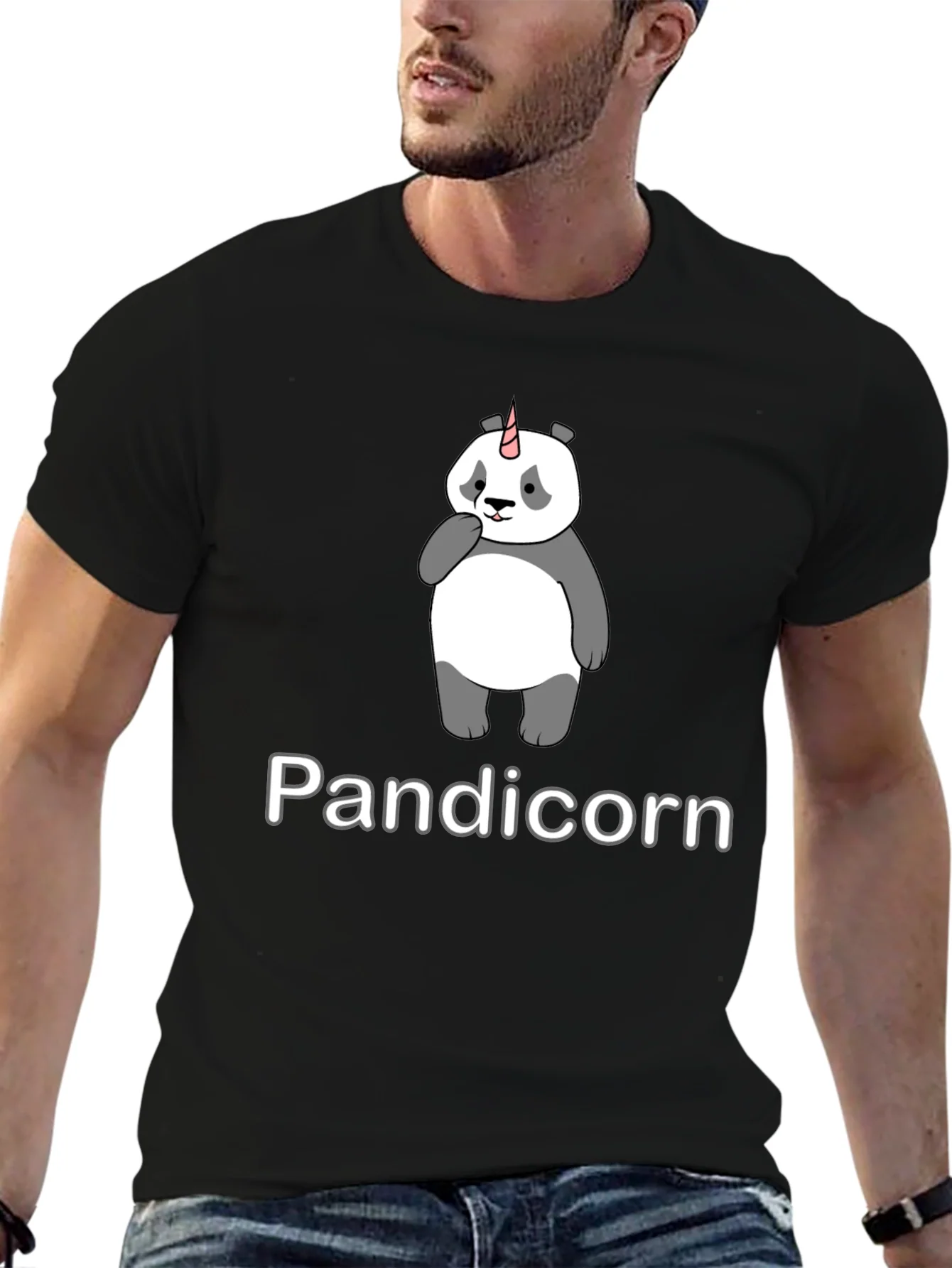 Pandicorn T-Shirt - Panda Unicorn Graphic Tee