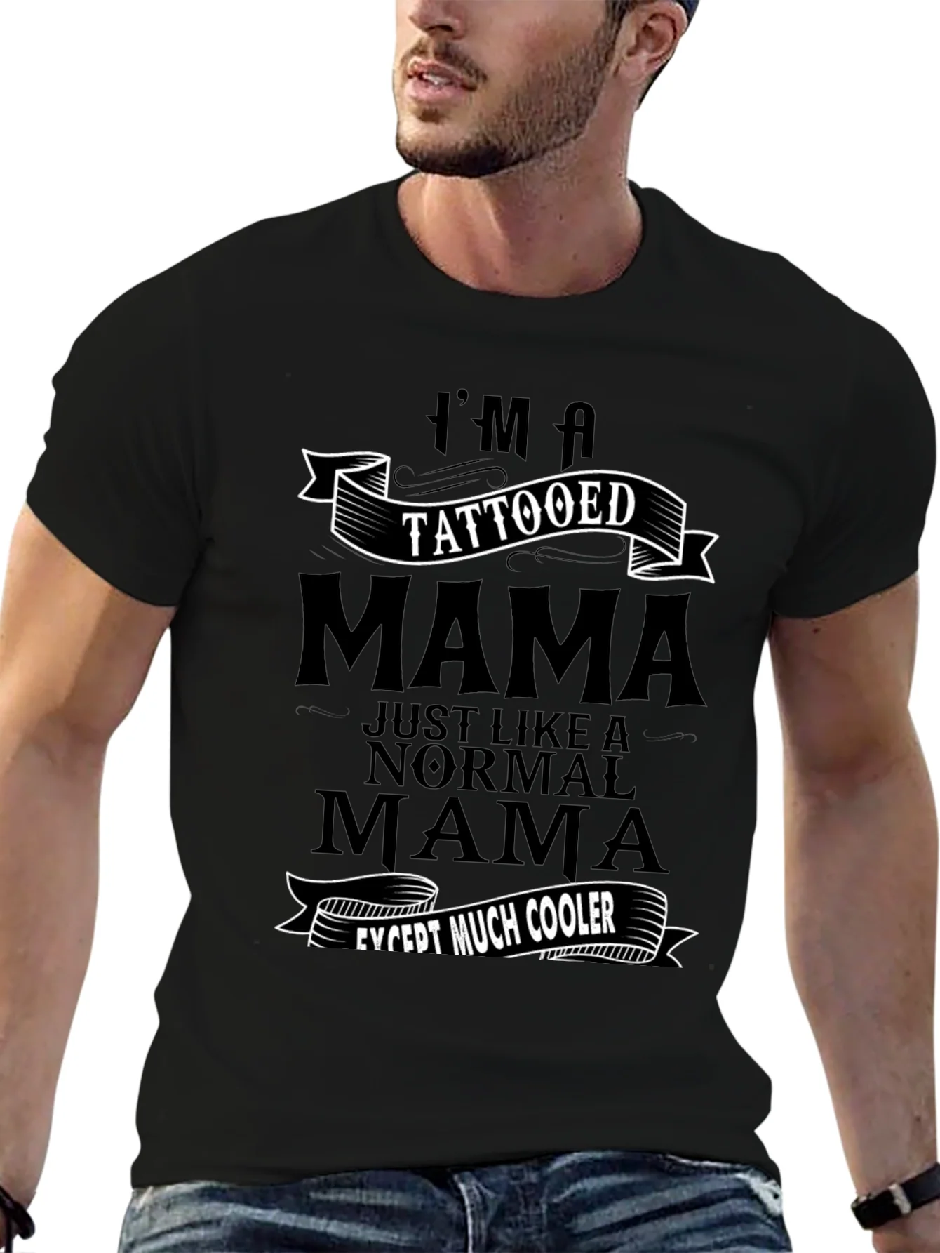 Tattooed Mama Graphic T-Shirt - Cool Mom Tee