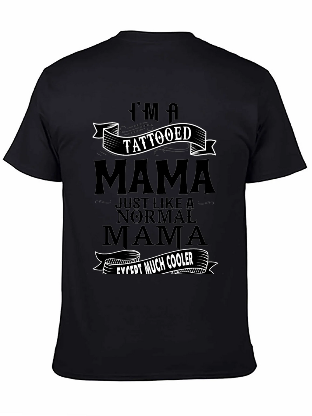 Tattooed Mama Graphic T-Shirt - Cool Mom Tee