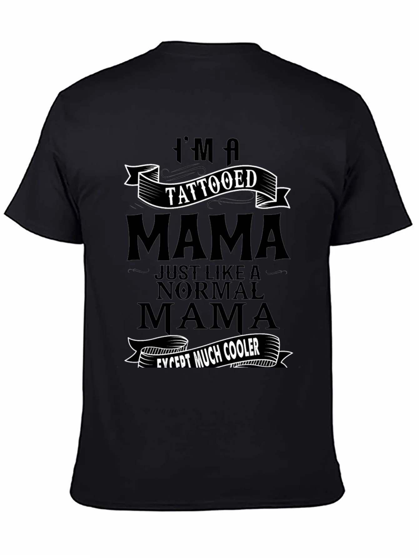 Tattooed Mama Graphic T-Shirt - Cool Mom Tee