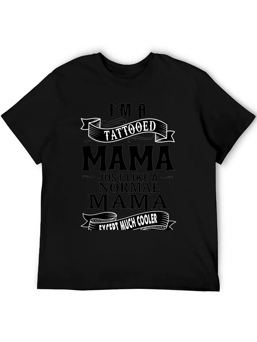 Tattooed Mama Graphic T-Shirt - Cool Mom Tee