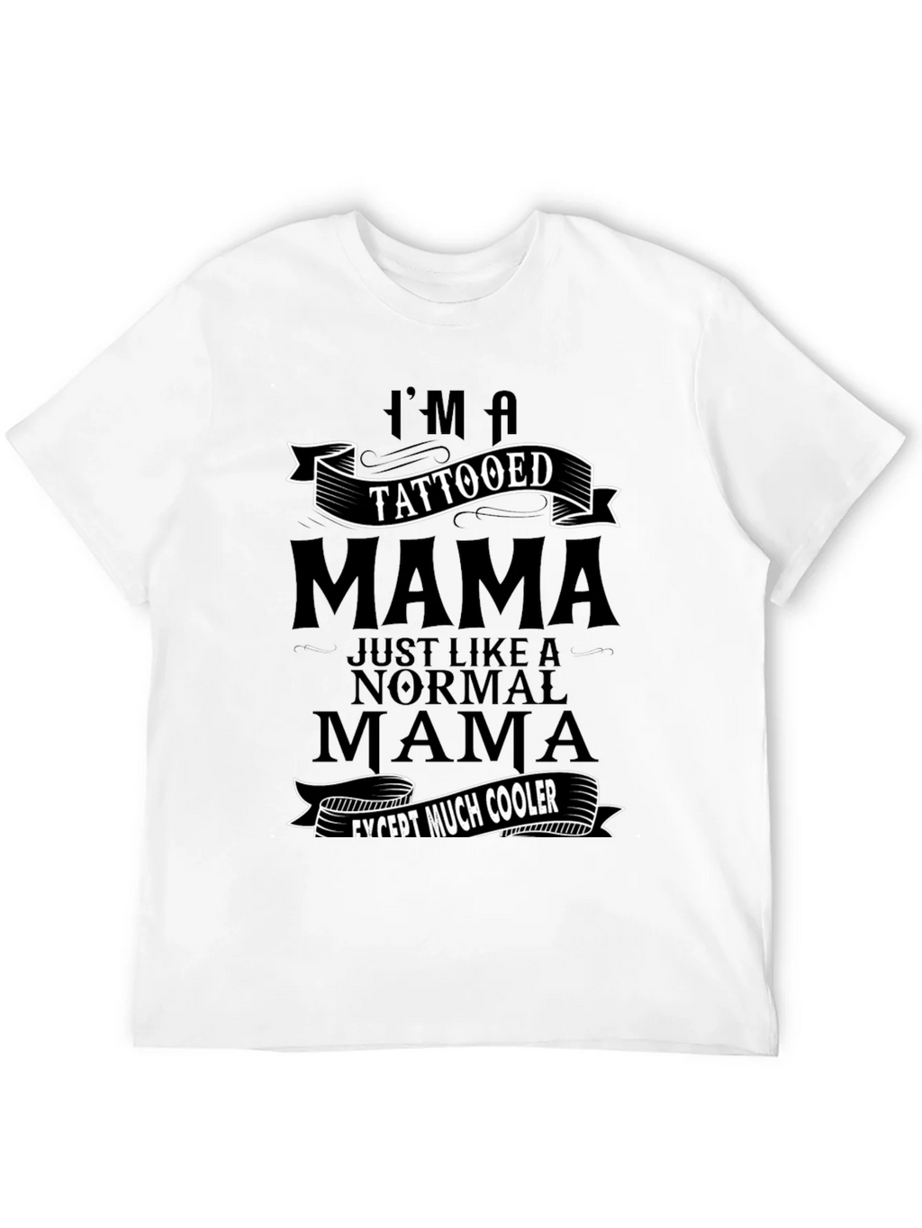 Tattooed Mama Graphic T-Shirt - Cool Mom Tee