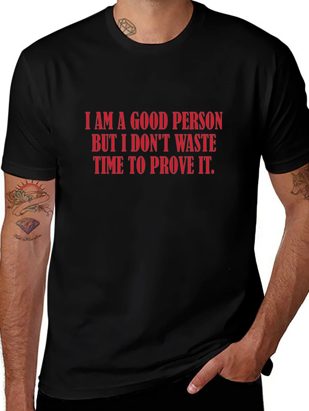 I Am A Good Person Graphic Tee