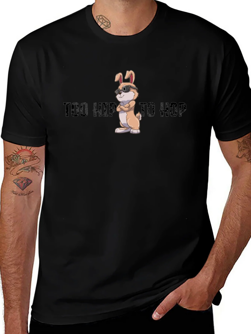 Too Hip to Hop Graphic Tee