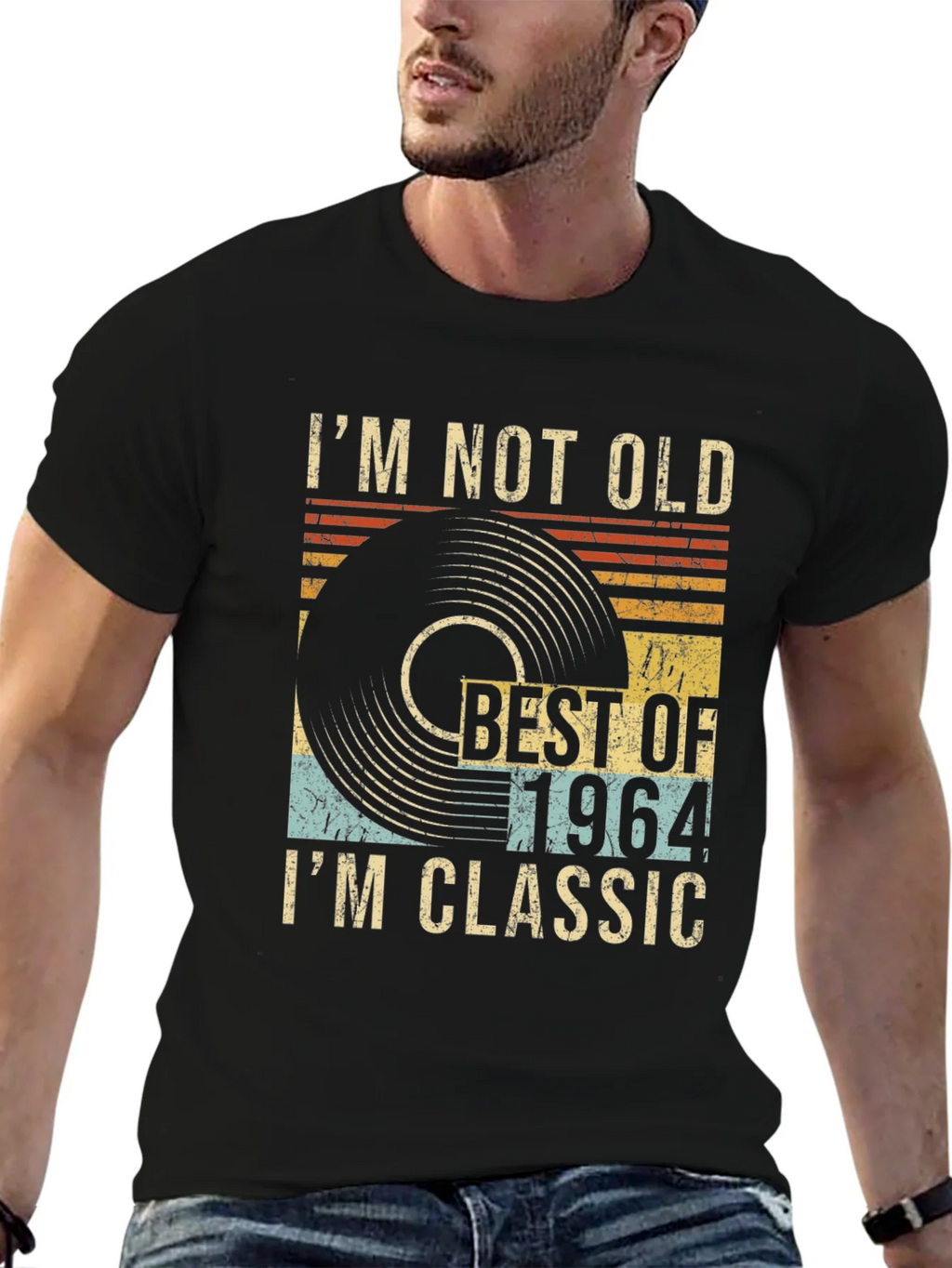 Im Not Old Im Classic 1964 Black T-Shirt