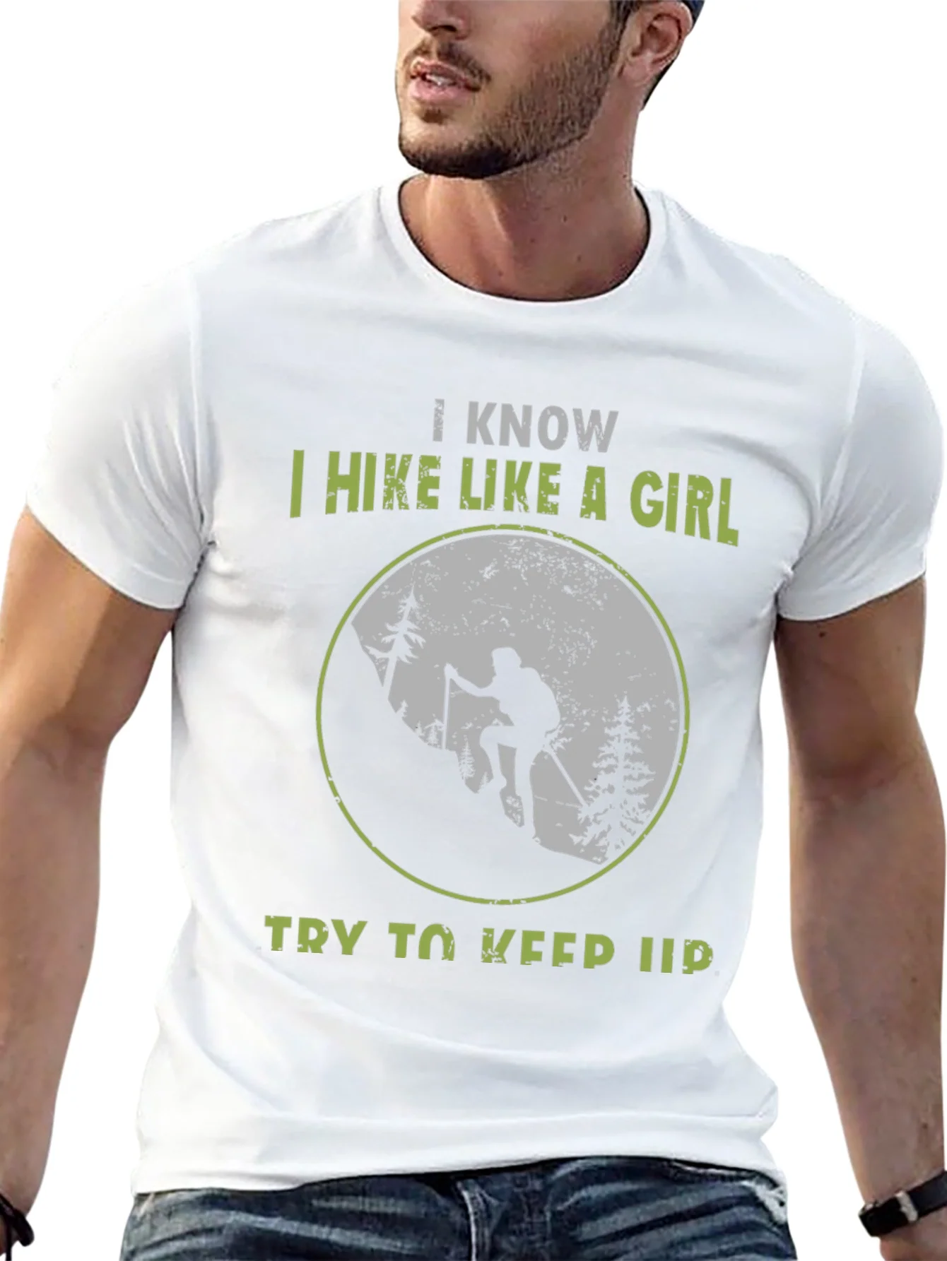 Hike Like a Girl T-Shirt - Outdoor Adventure