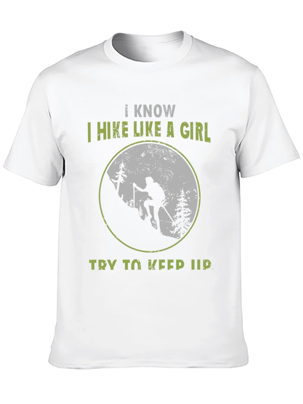 Hike Like a Girl T-Shirt - Outdoor Adventure
