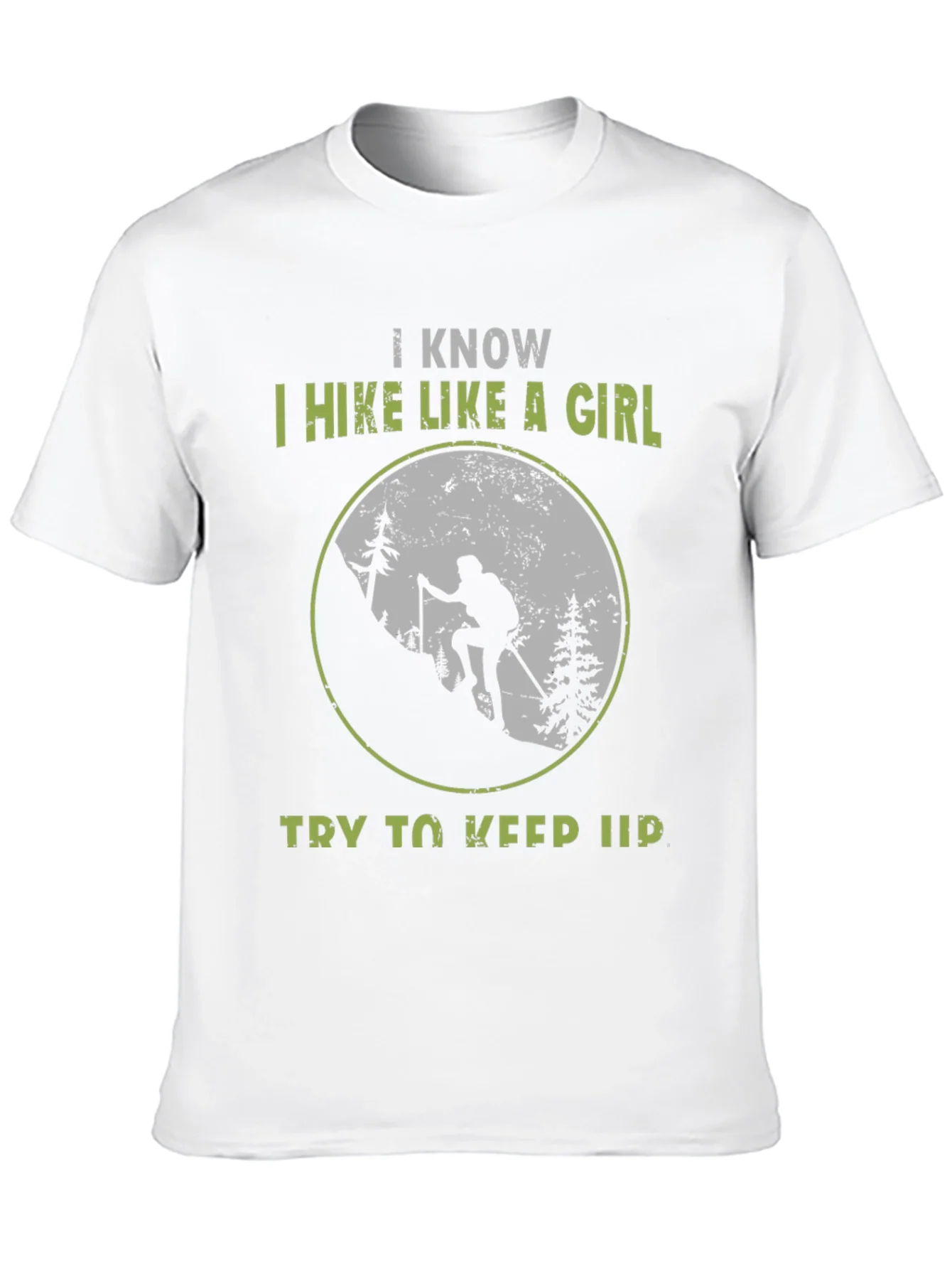Hike Like a Girl T-Shirt - Outdoor Adventure