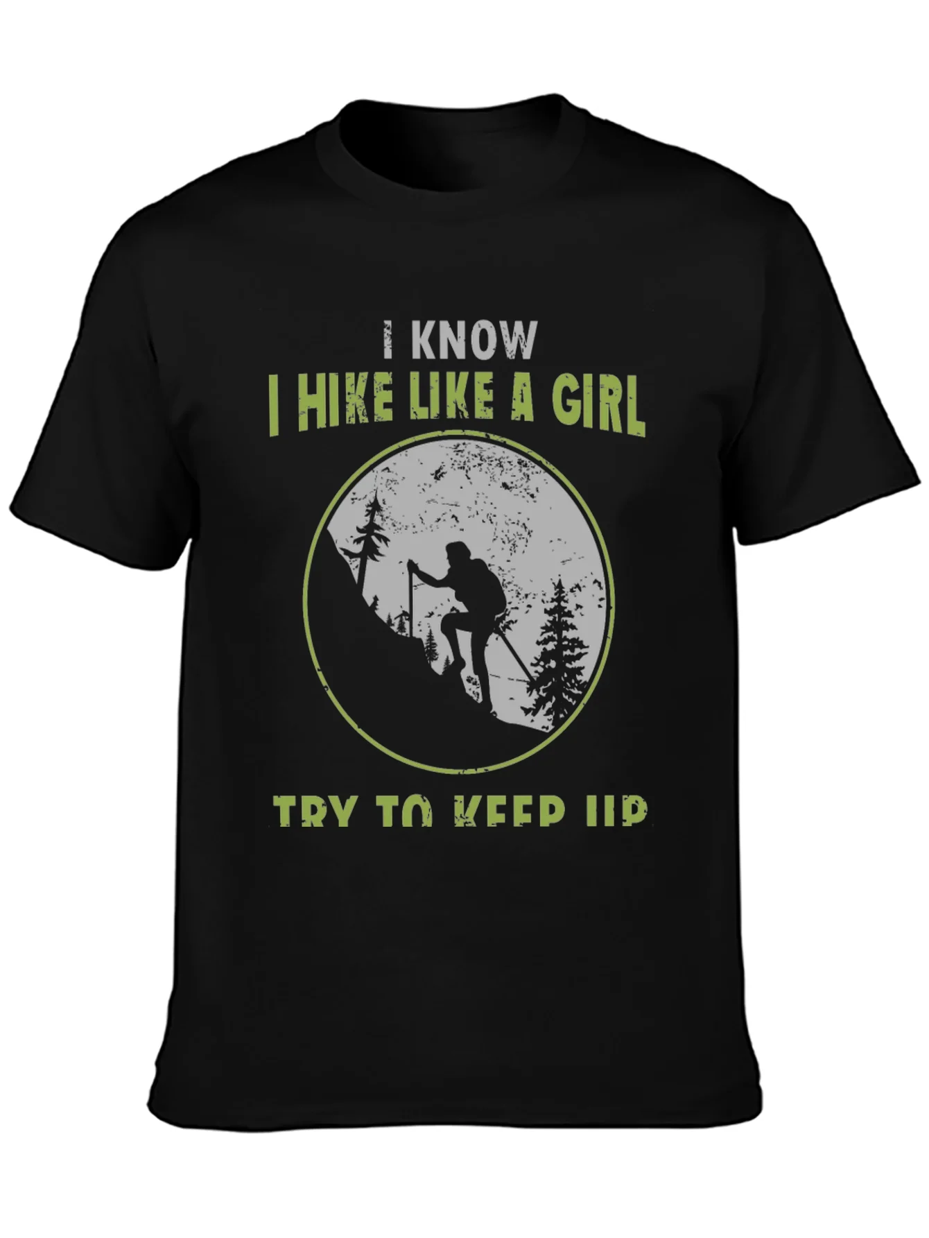 Hike Like a Girl T-Shirt - Outdoor Adventure