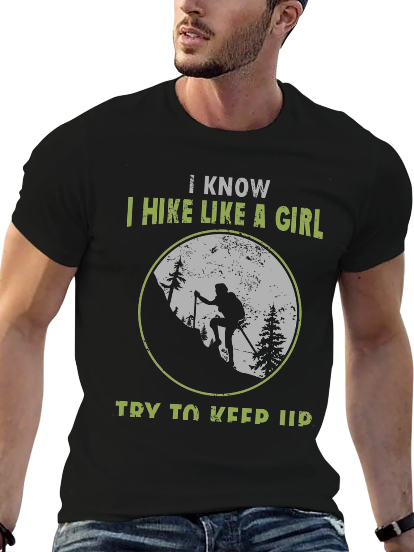 Hike Like a Girl T-Shirt - Outdoor Adventure