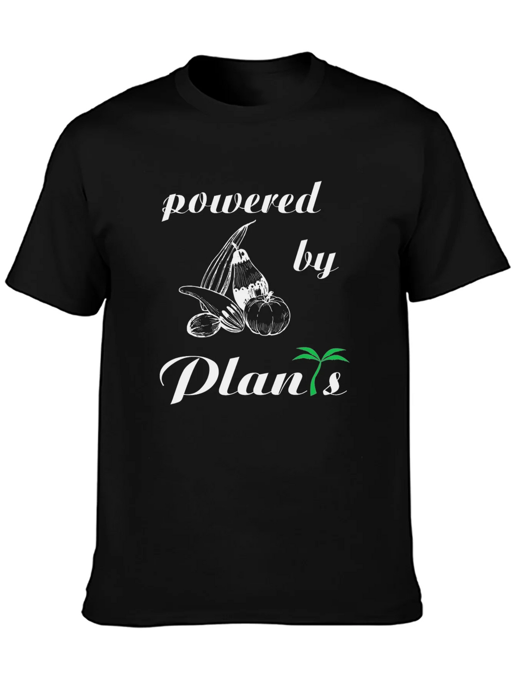 Powered by Plants Graphic T-Shirt