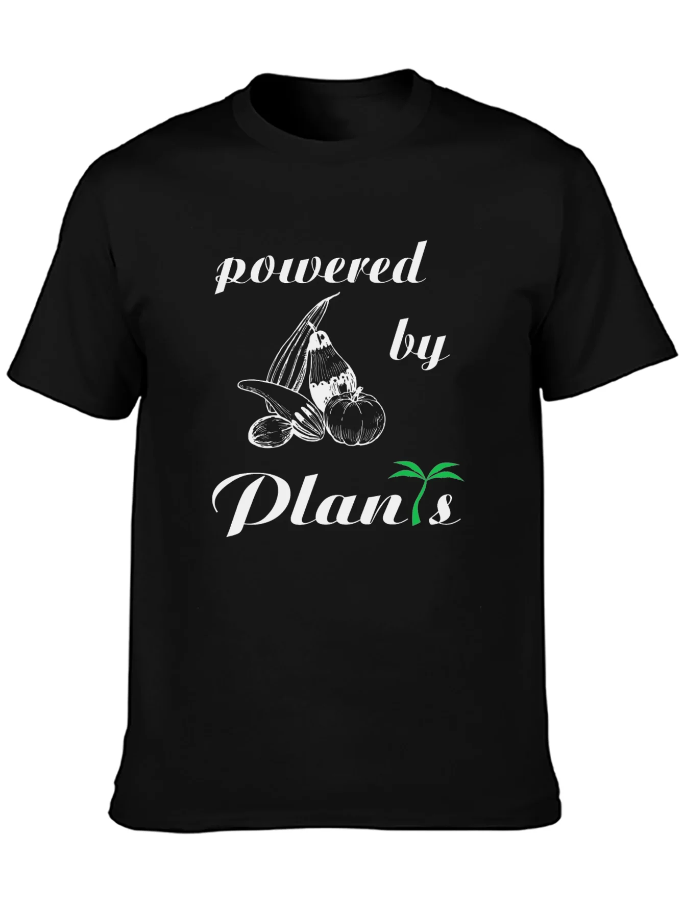 Powered by Plants Graphic T-Shirt