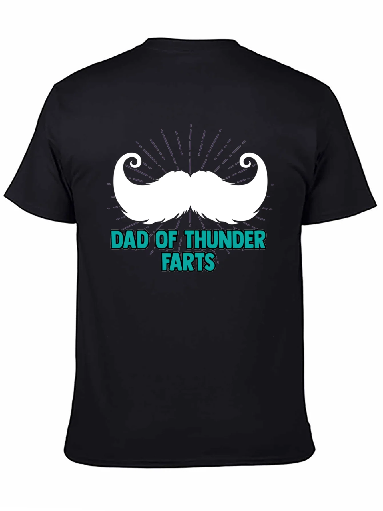 Dad of Thunder Farts T-Shirt - Funny Fathers Day Gift