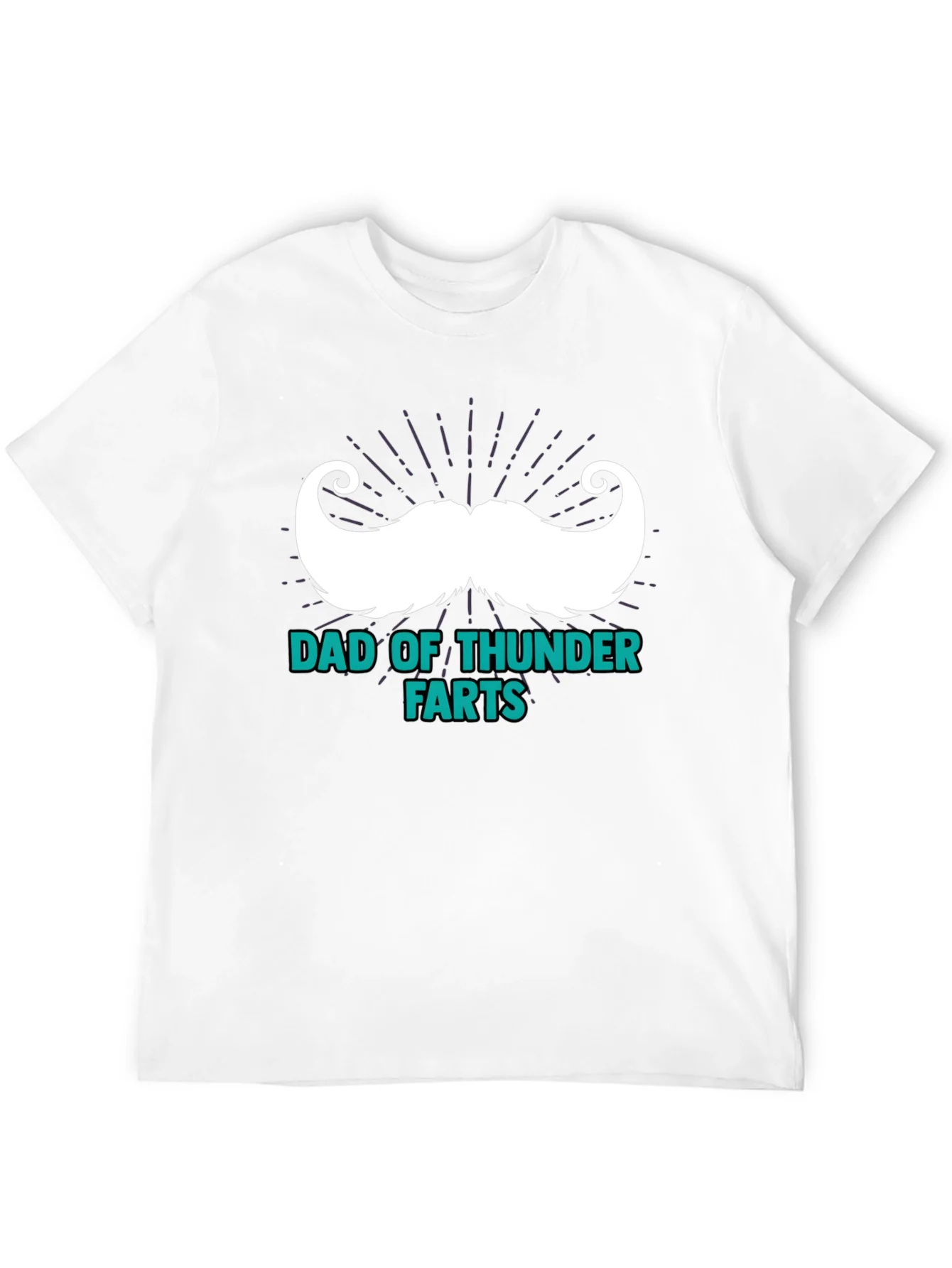 Dad of Thunder Farts T-Shirt - Funny Fathers Day Gift