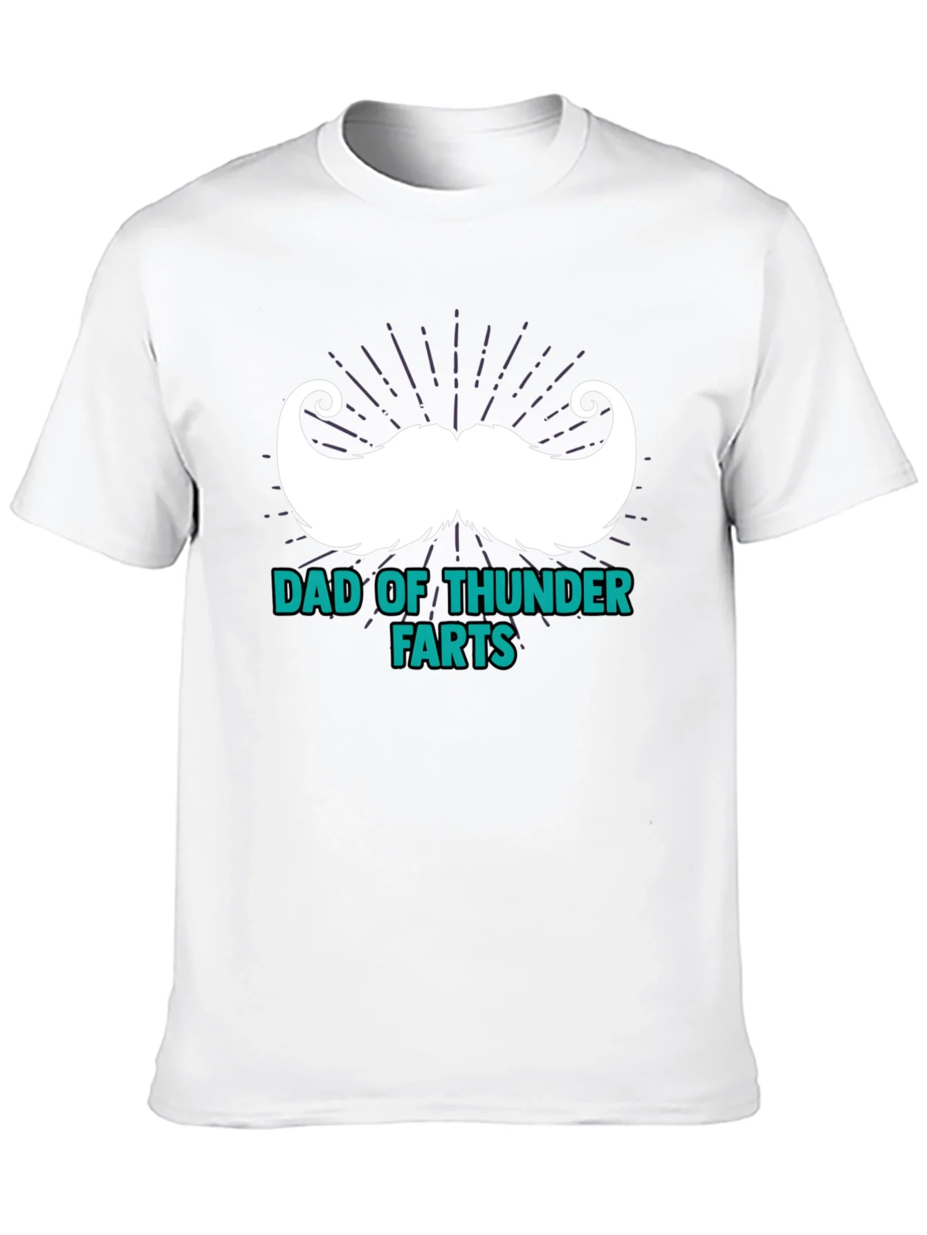 Dad of Thunder Farts T-Shirt - Funny Fathers Day Gift