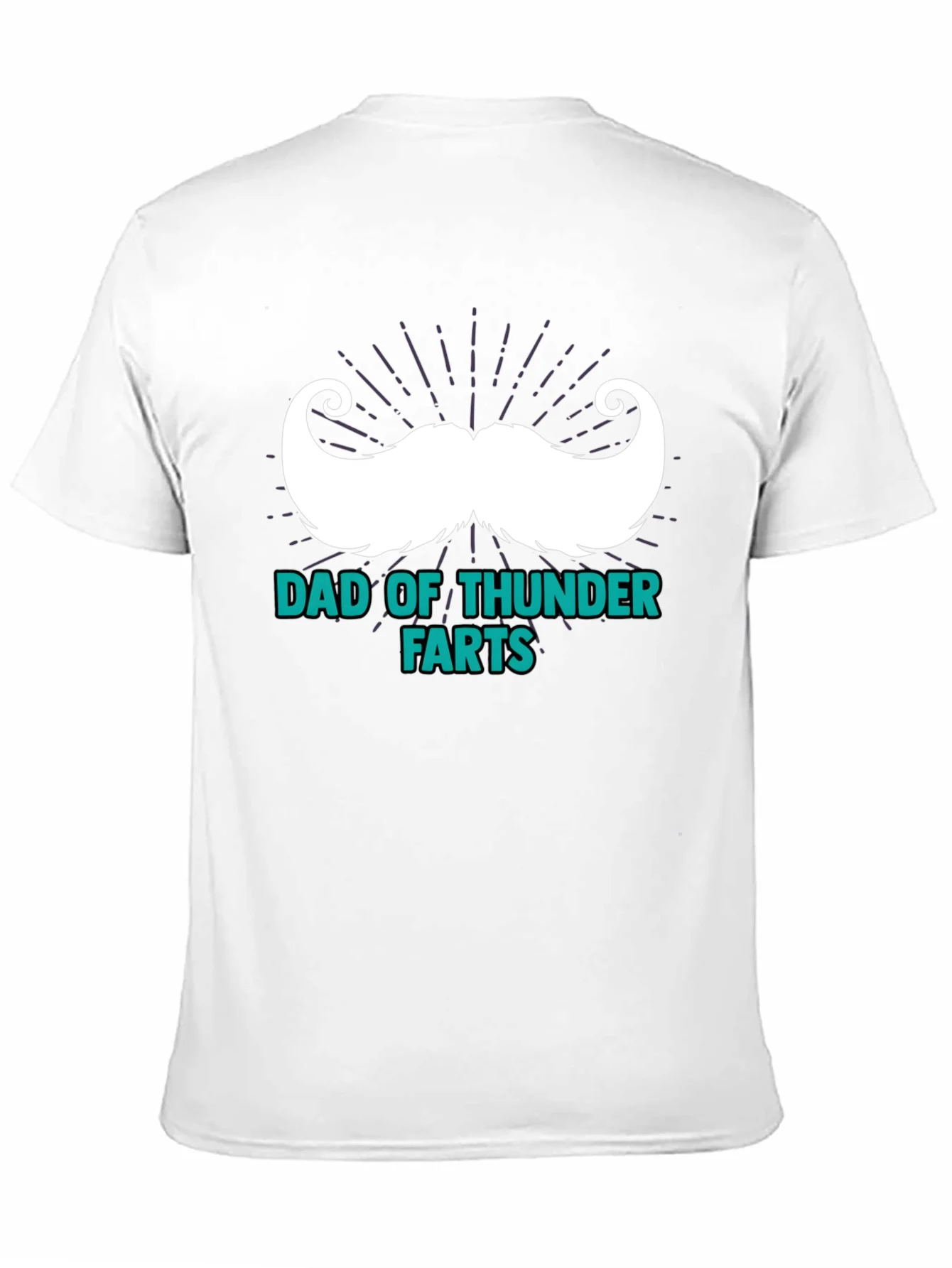 Dad of Thunder Farts T-Shirt - Funny Fathers Day Gift