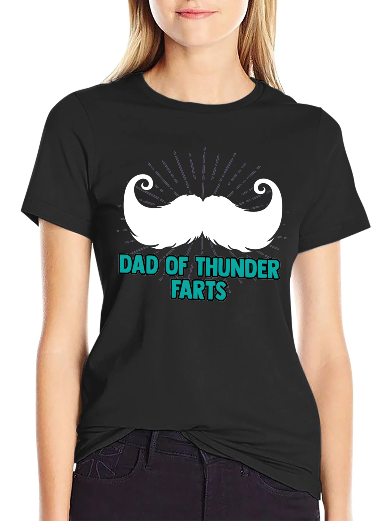 Dad of Thunder Farts T-Shirt - Funny Fathers Day Gift